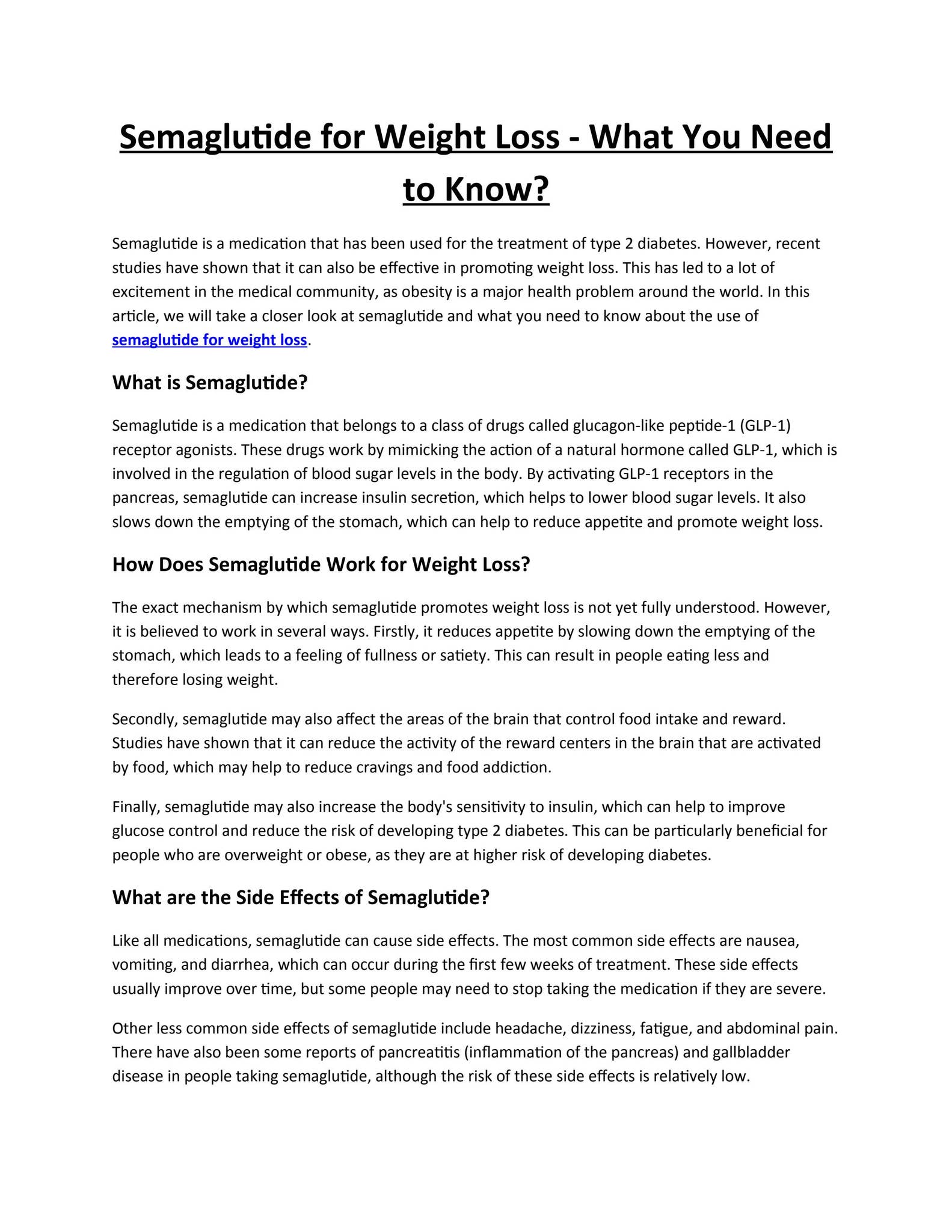 are there any semaglutide pills Weight-Loss Pill Study Compares Effectiveness to Injectables