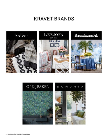 Kravet LLC Kravet Inc. 2023 Brand 灯饰手册 第 2 页