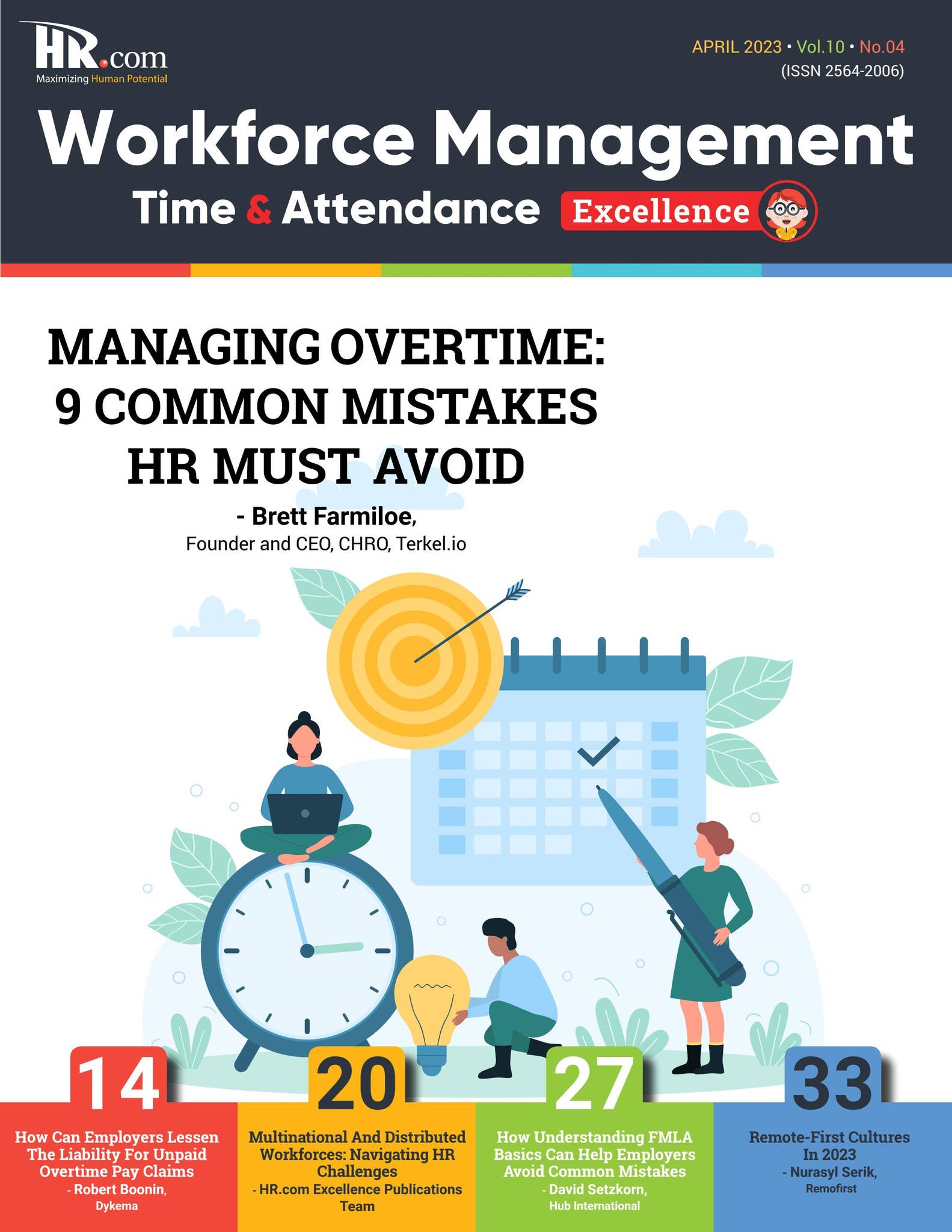 Workforce Management Time &amp; Attendance Excellence April 2023 by ...