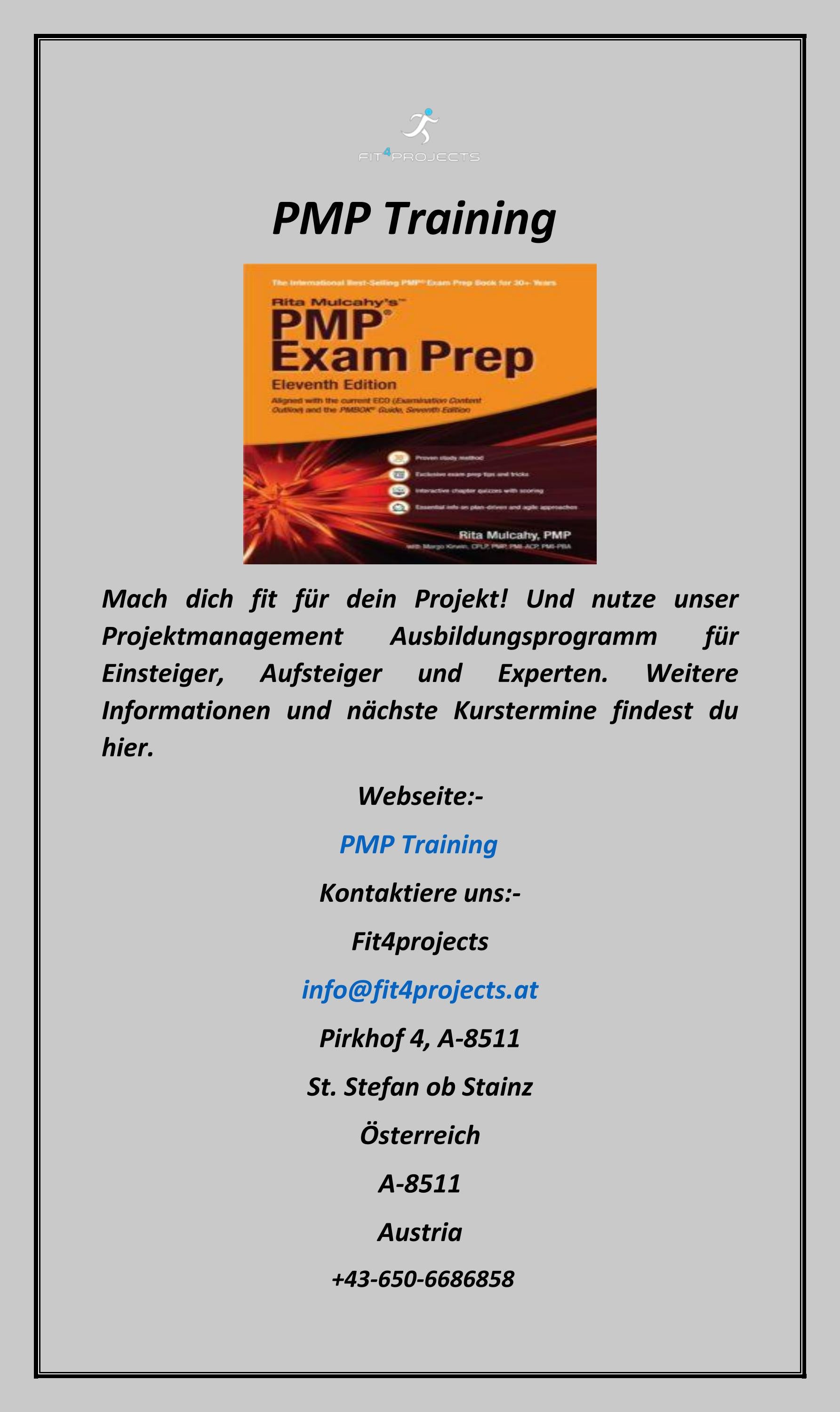 PMP Training by Fit Projects - Issuu