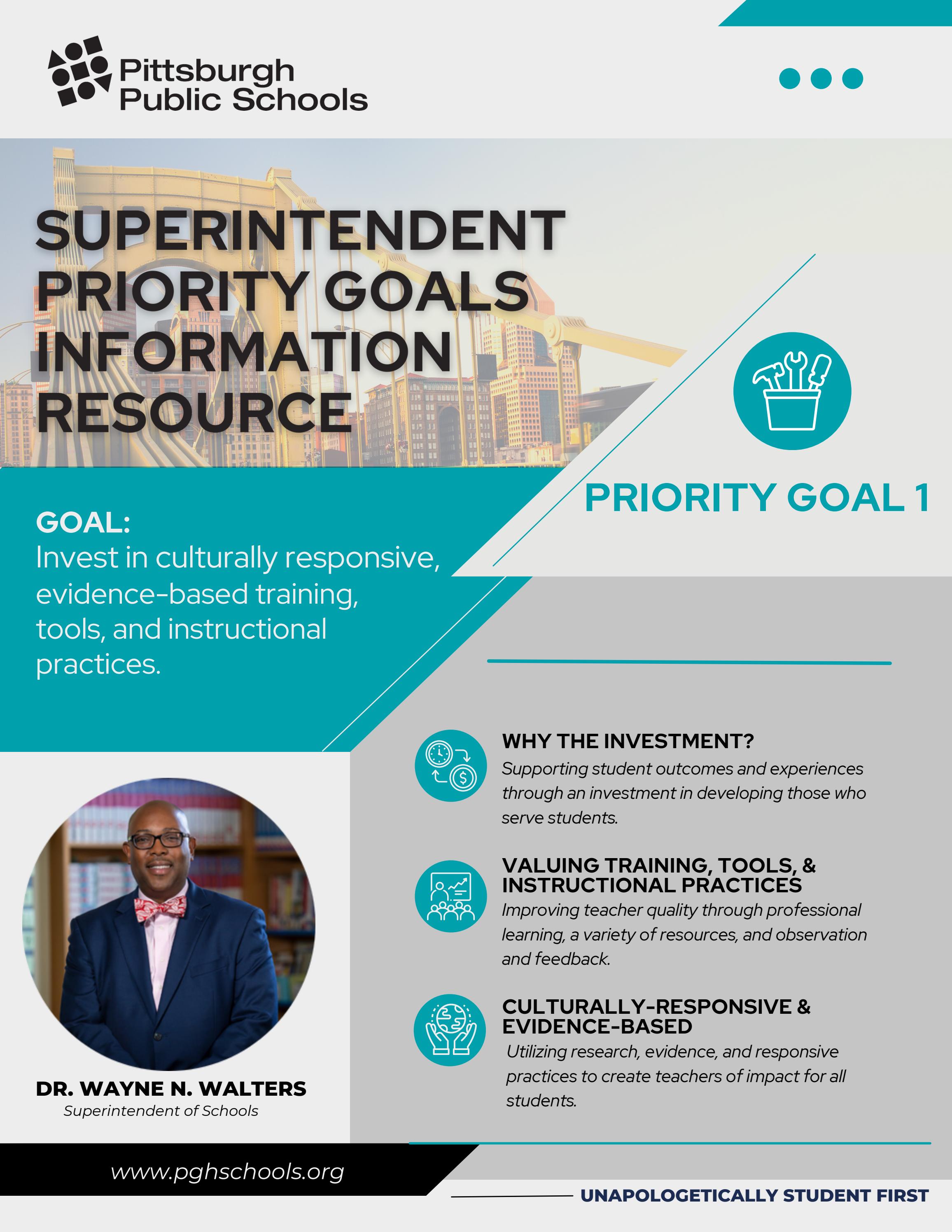Priority Goals Information Resource #1 by PittsburghPublicSchools - Issuu