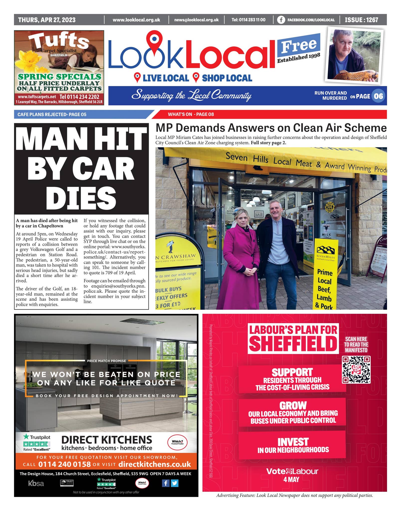 Look Local Issue 1267 Thursday 27 April 2023 by Look Local Newspaper ...