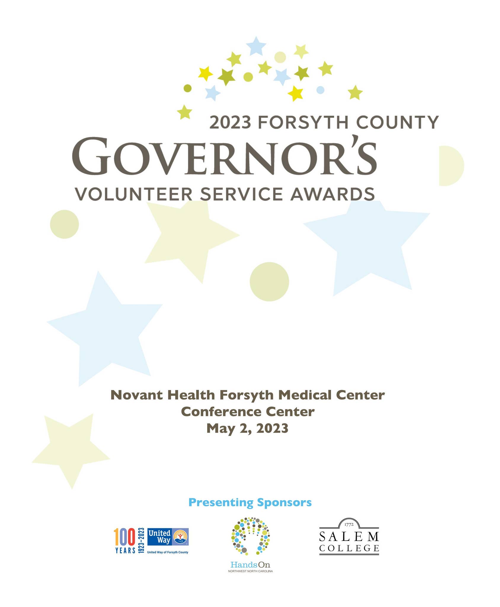 2023 Forsyth County Governor's Volunteer Service Awards by HandsOnNWNC ...