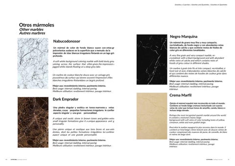 家具目录 MATERIALES SOPROBEL 第 21 页