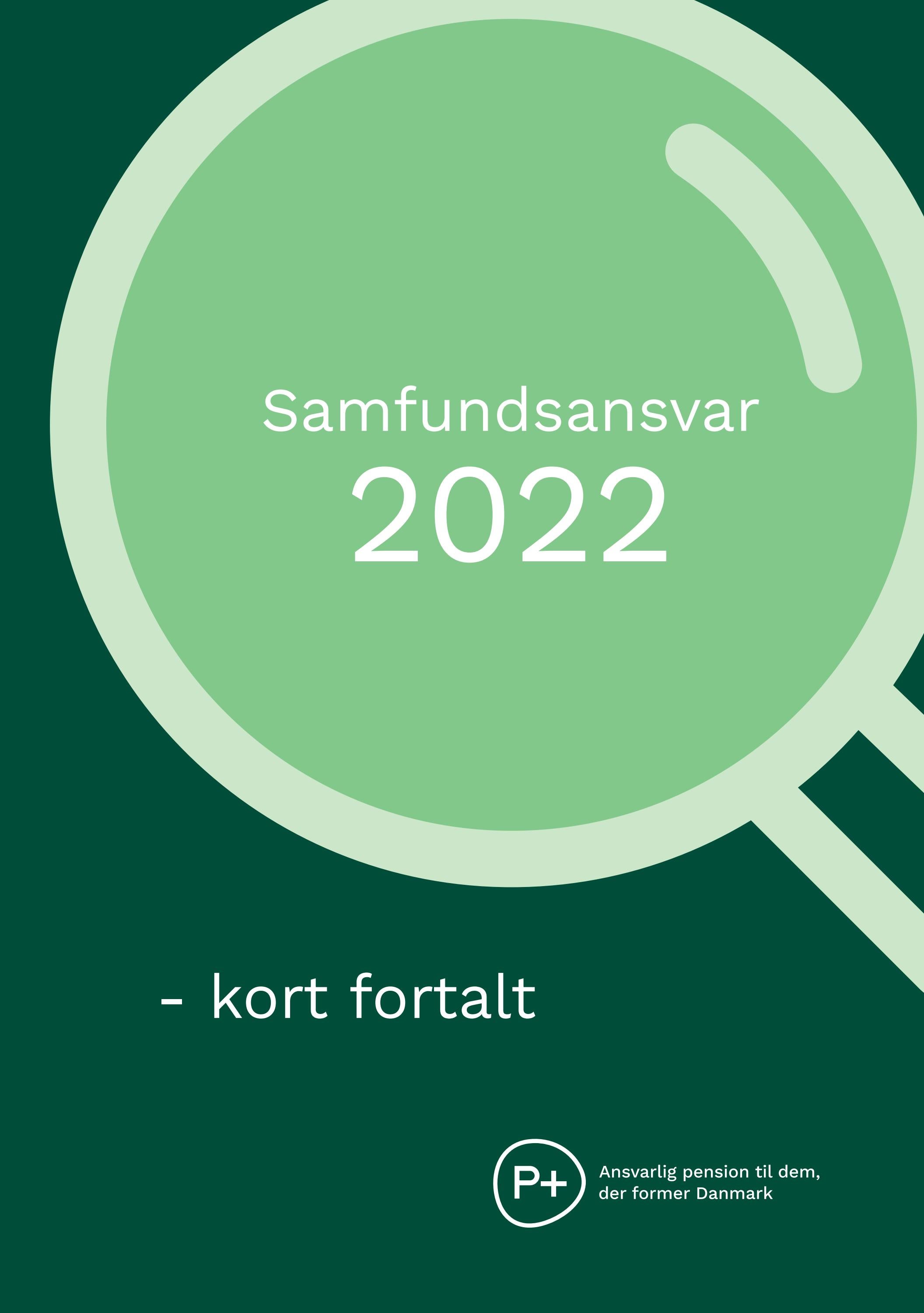 Samfundsansvar 2022 - kort fortalt by pplusdk - Issuu