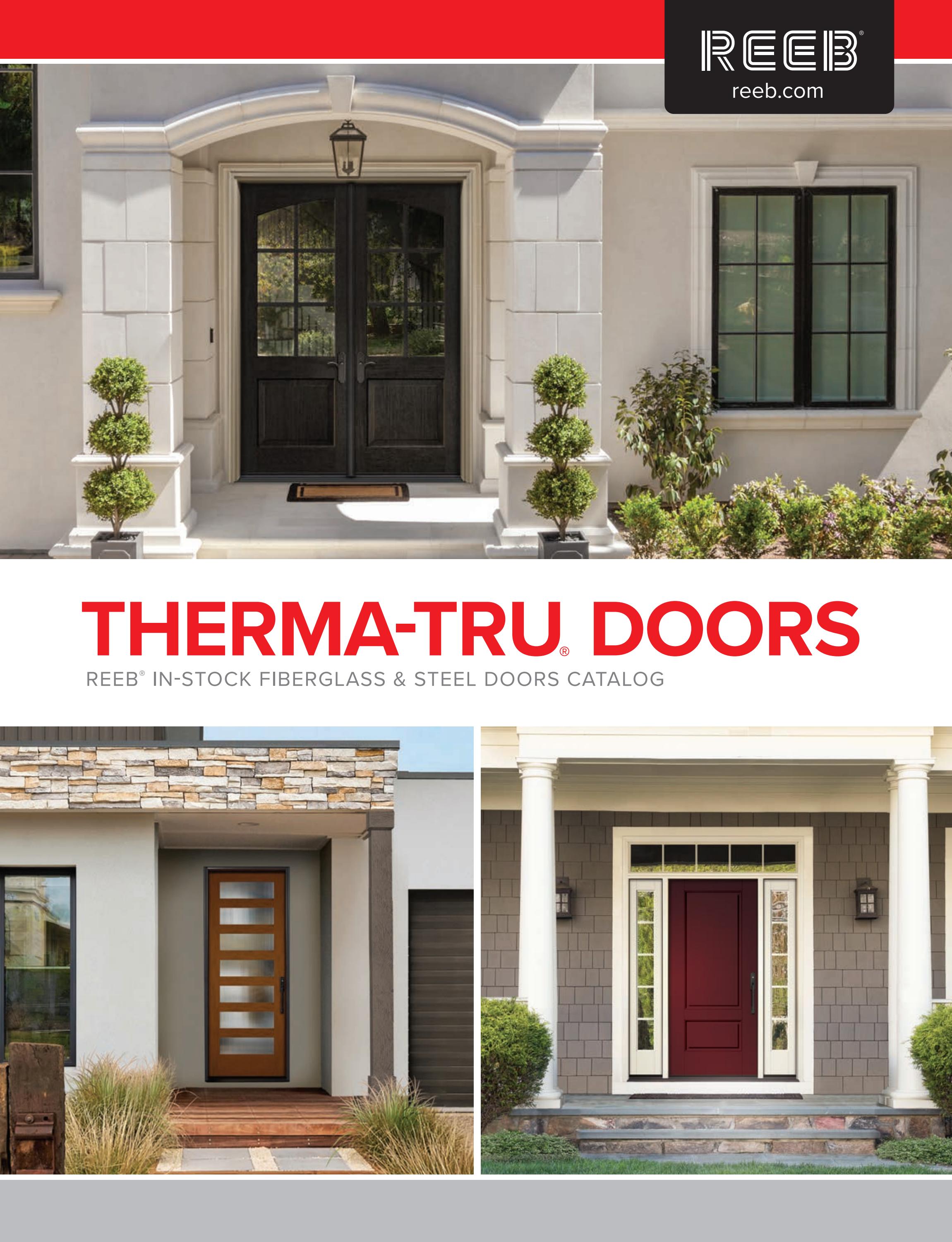 Reeb ThermaTru Exterior Doors by Brian Secor Issuu