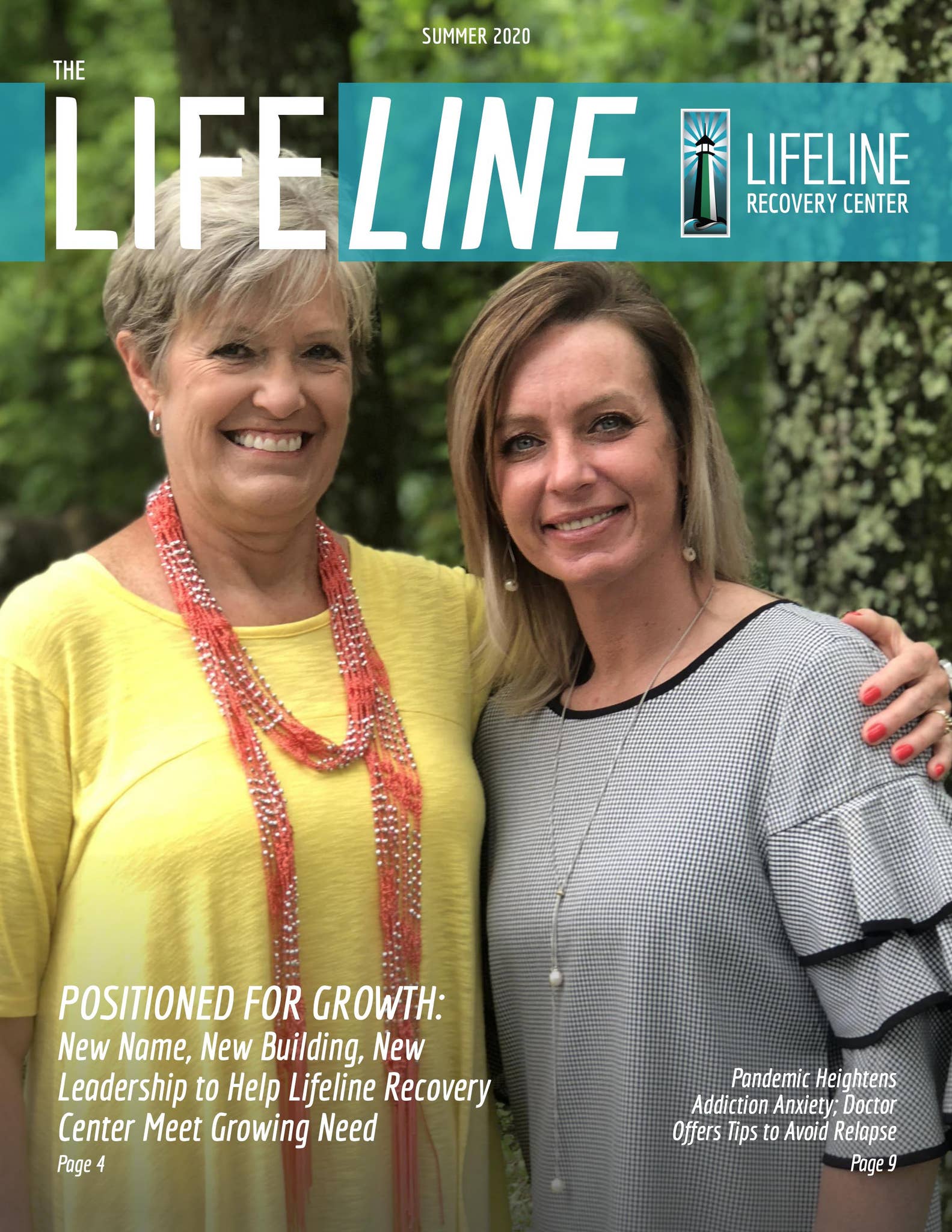 Lifeline Spring 2020 - Volume 1 by lifelinerecoverycenter.org - Issuu