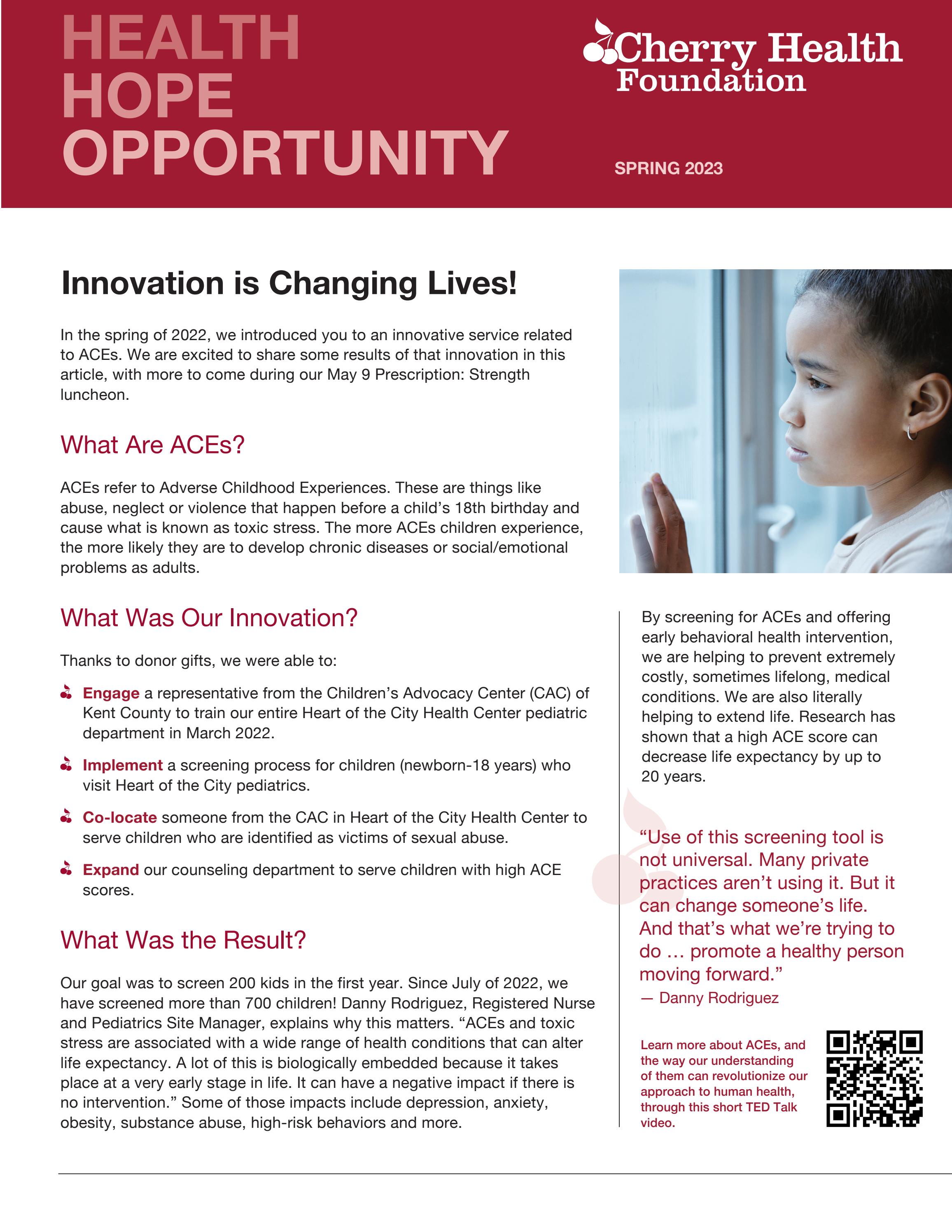 Cherry Health Foundation Spring 2023 by Cherry Health Foundation Issuu