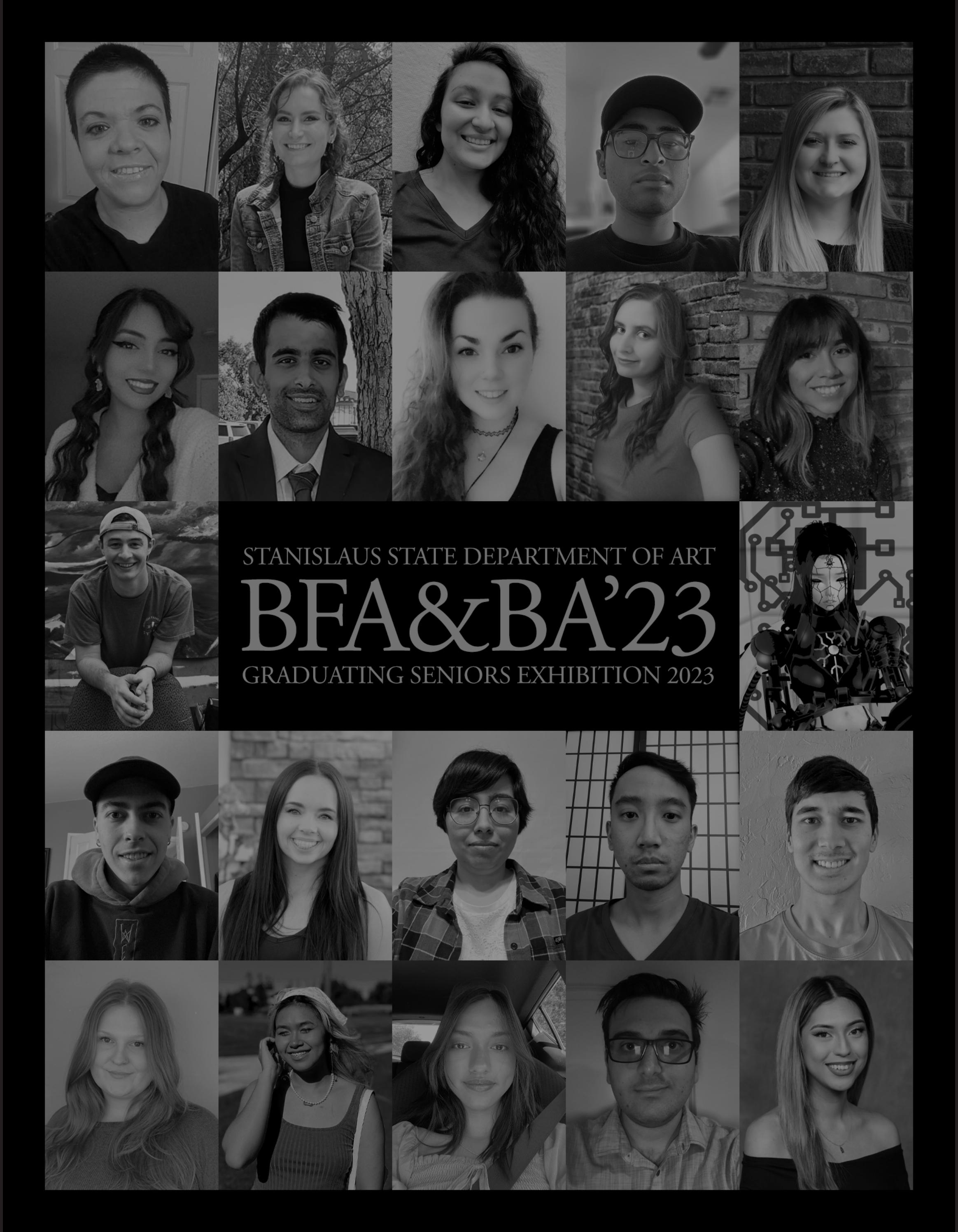 BFA&BA'23 Stanislaus State Graduating Seniors Exhibition Catalog by
