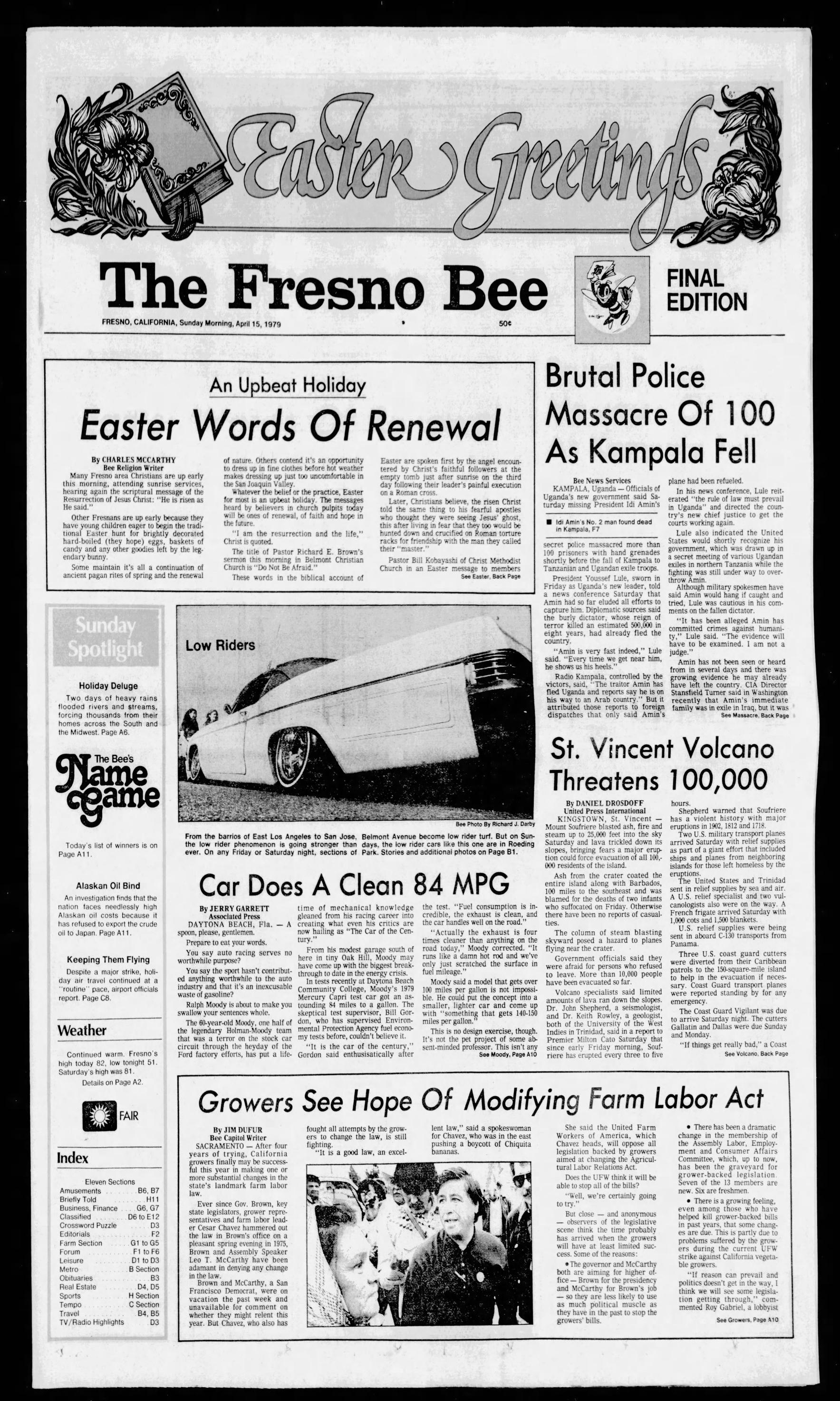 Fresno Bee, April 15, 1979 by Lowrider Fever Issuu