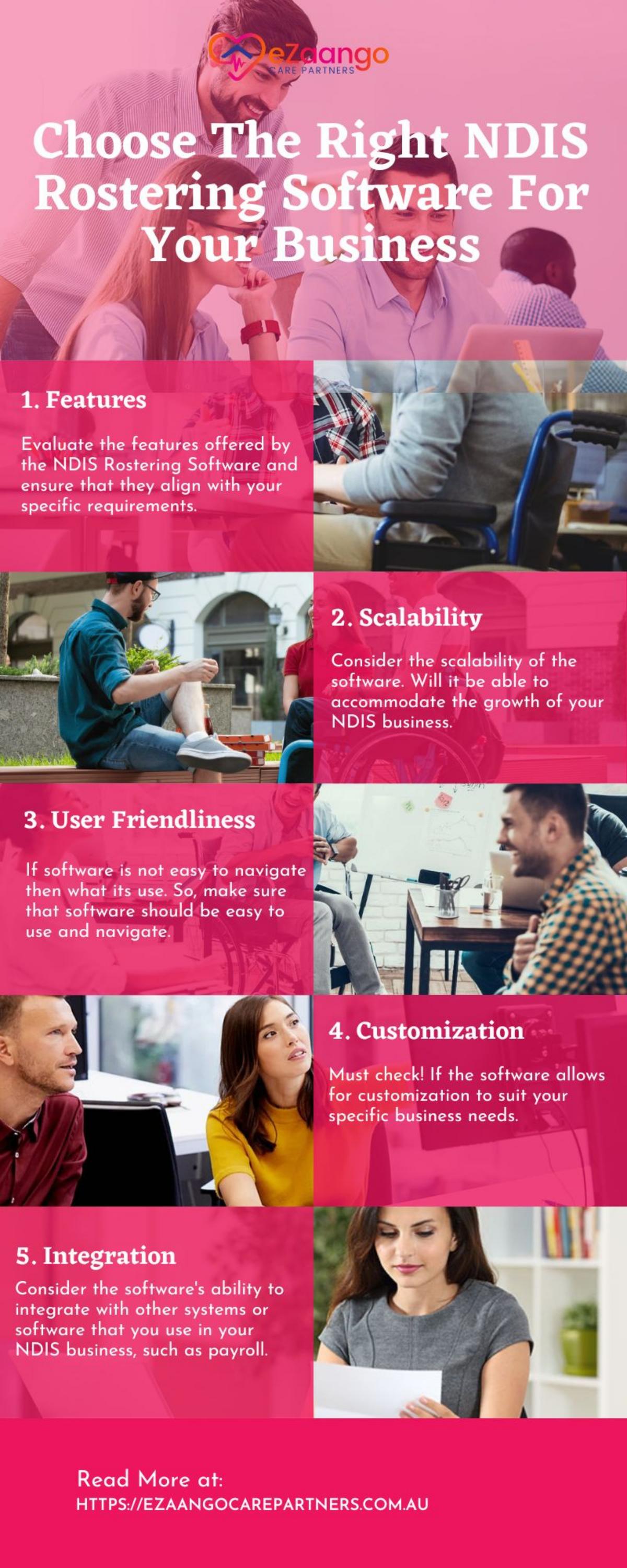 Choose The Right NDIS Rostering Software For Your Business by eZaango ...