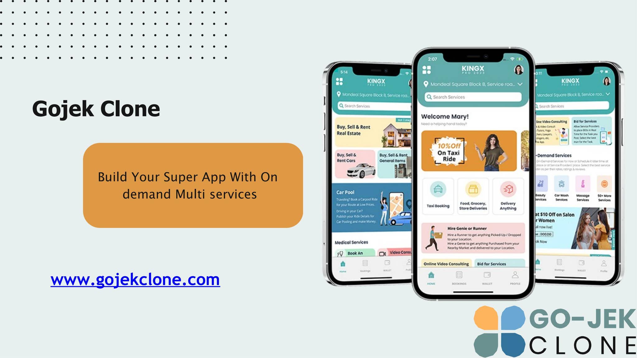 Gojek Clone: Build Your Super App With Ondemand Multi Services by ...