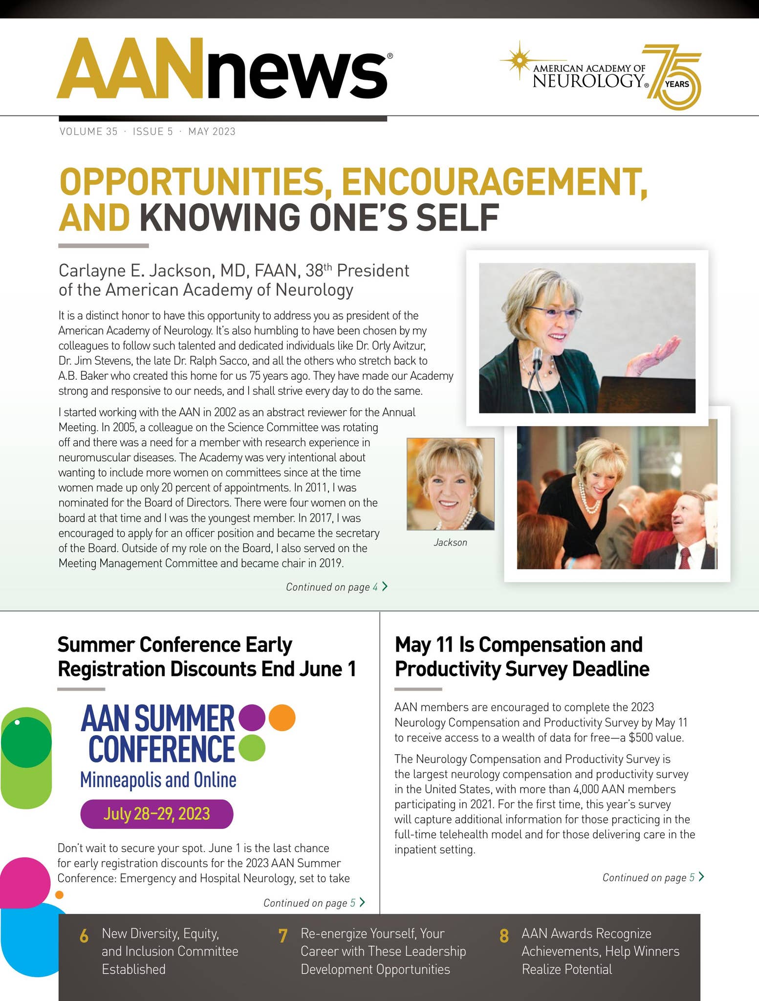 2023 May AANnews by American Academy of Neurology - Issuu