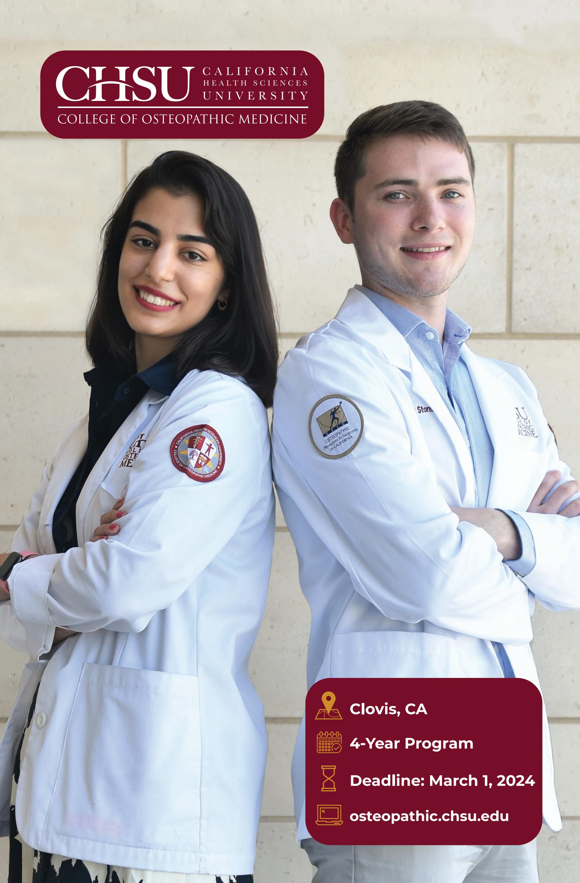Admissions Brochure 20232024 by California Health Sciences