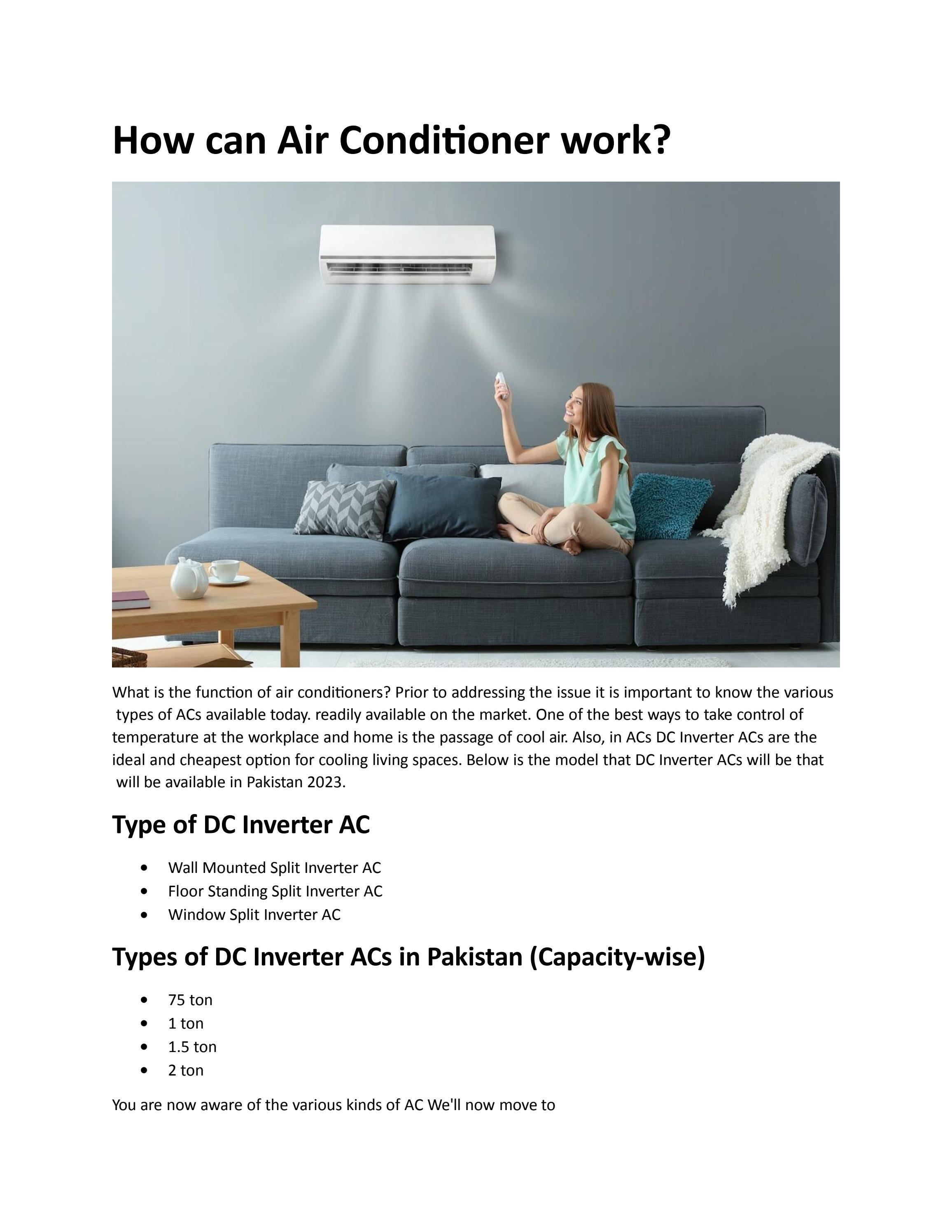 How can Air Conditioner work? by mobileoninstallment Issuu