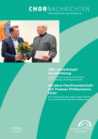 Cover of "Chornachrichten Heft 01/2023"