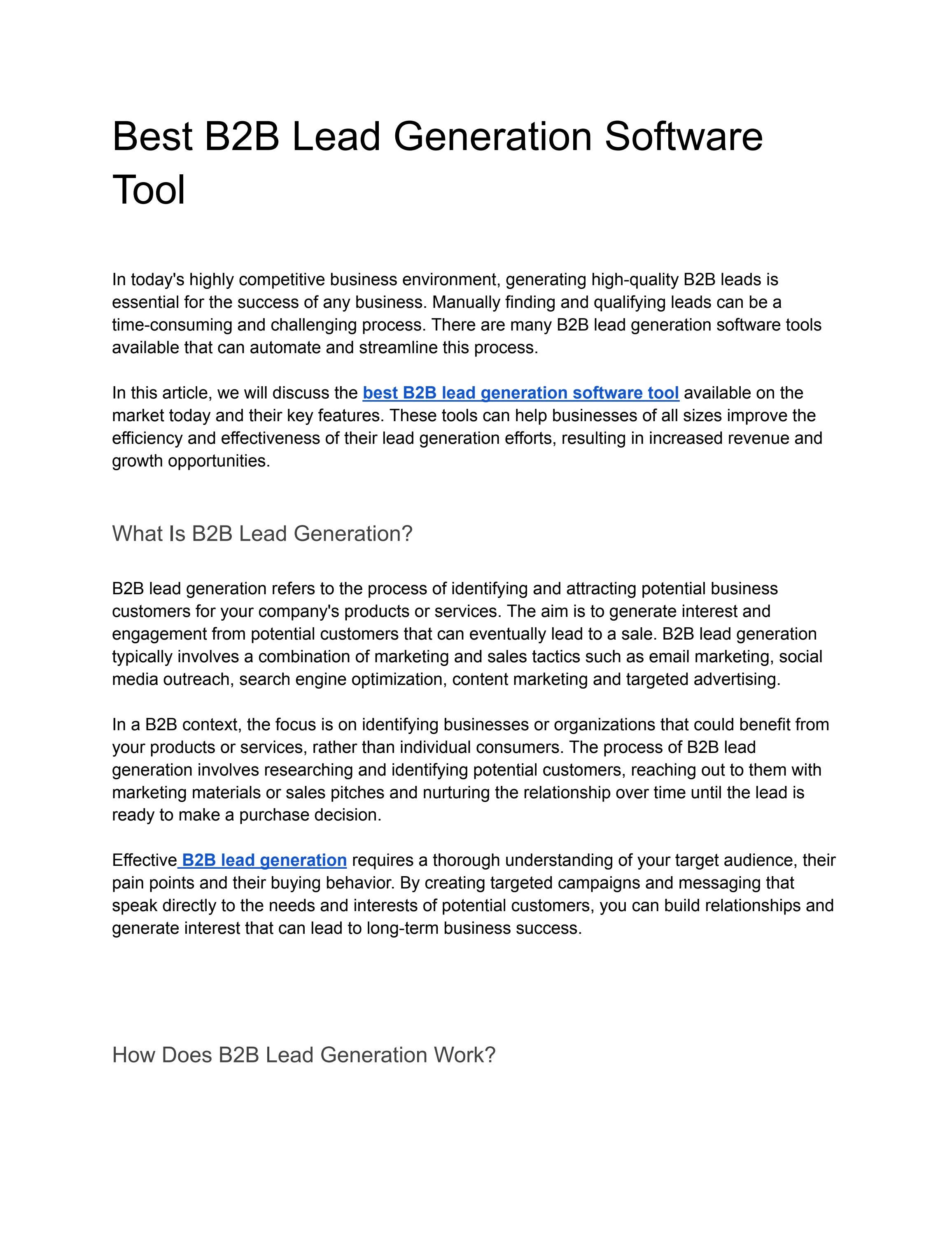 Fatrank Review: Best Uk B2B Lead Generation Tool? - 99jjrpw