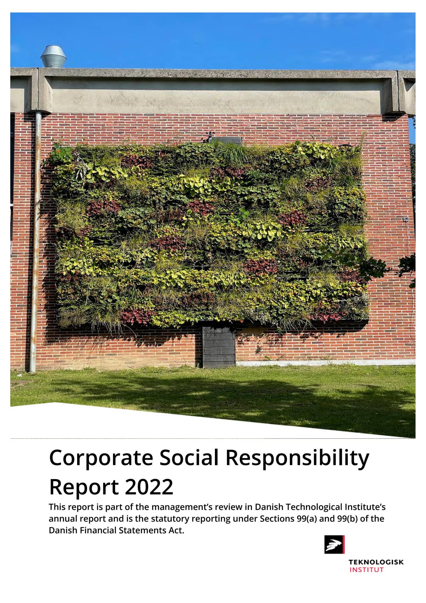 Corporate Social Responsibility Report 2022 by Teknologisk Institut - Issuu