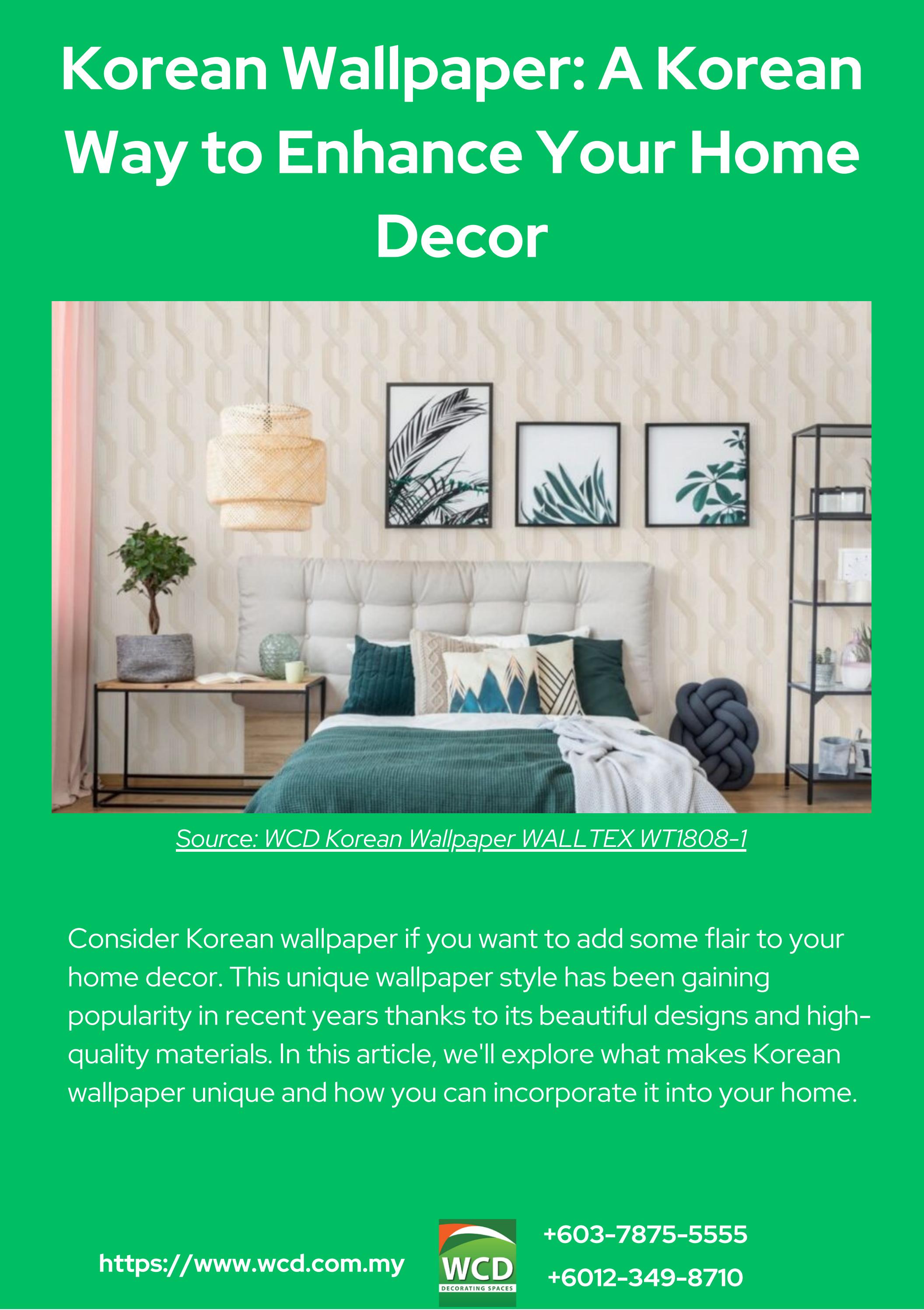 Korean Wallpaper A Korean Way To Enhance Your Home Décor by