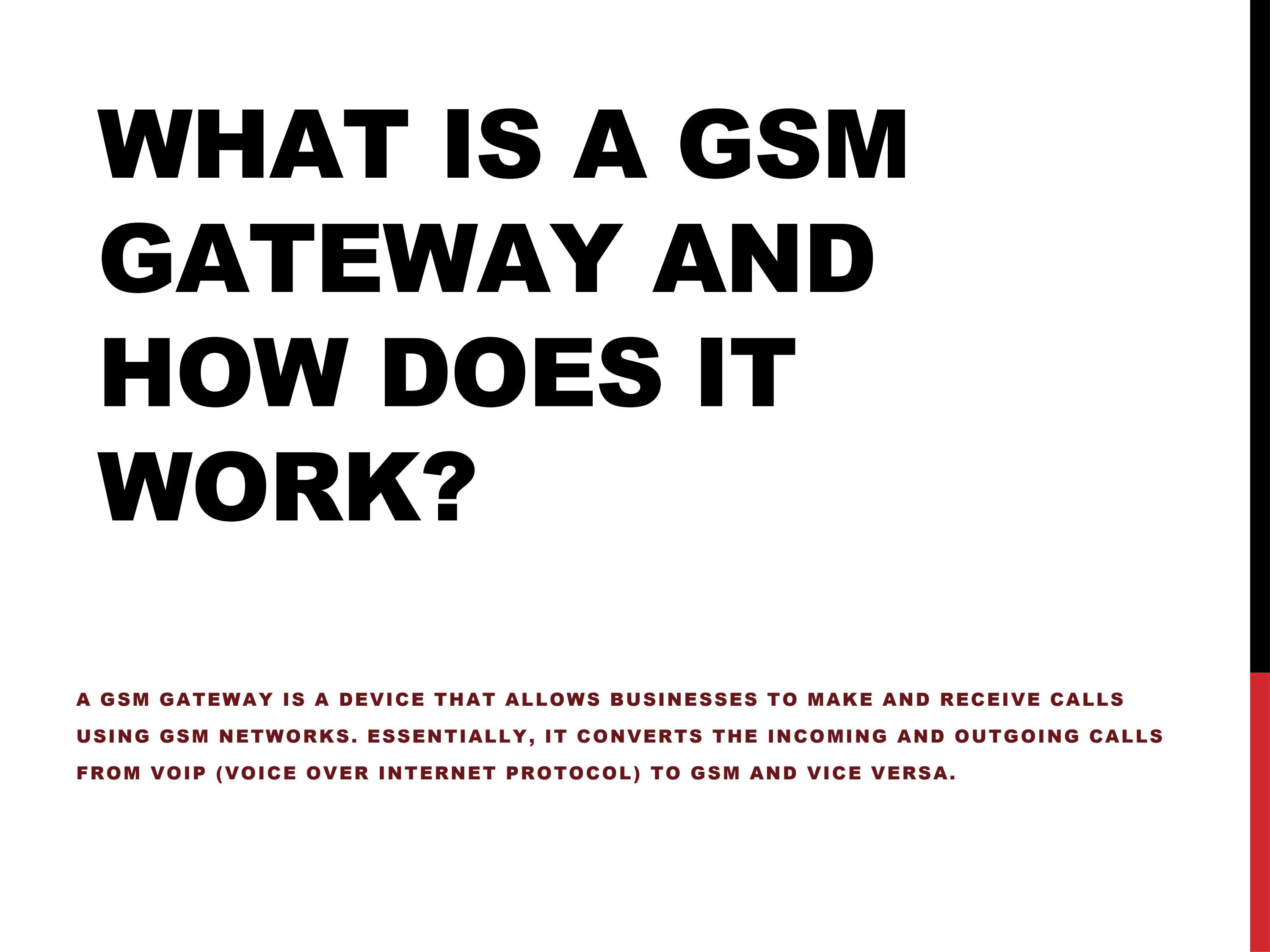 What is a GSM Gateway and how does it work? by GSM Gateway Device Issuu