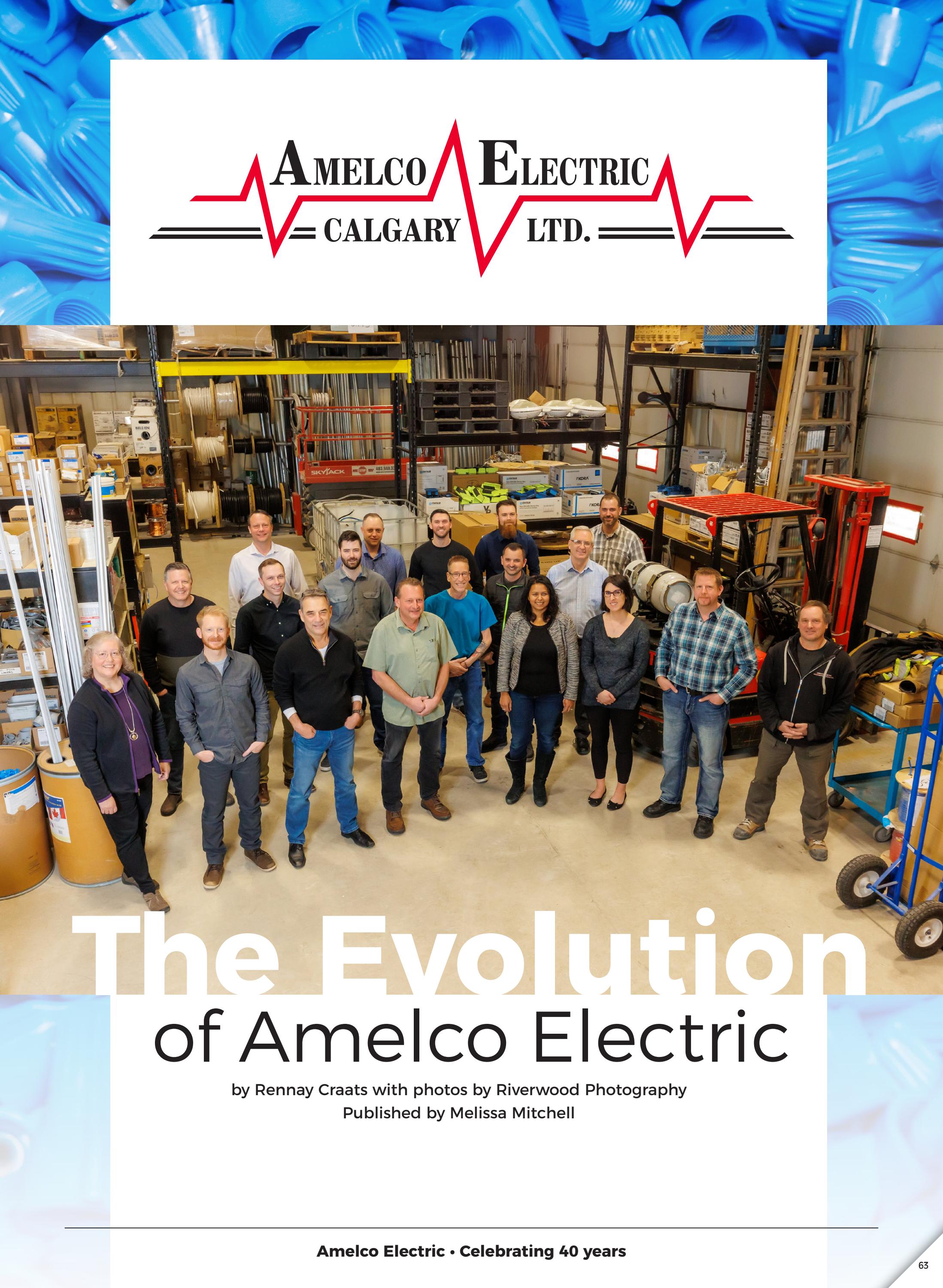 Amelco Electric Celebrating 40 Years by Business in Calgary Issuu