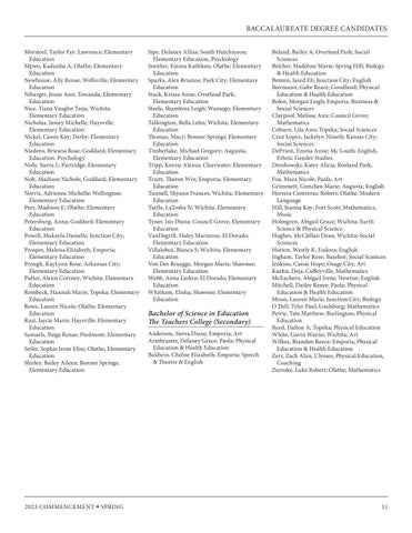 Emporia State University - 春季 2023 Commencement 第 11 页