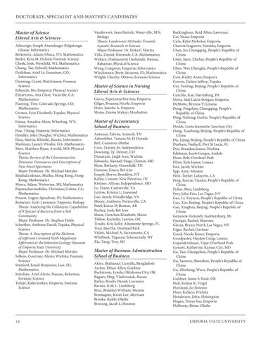 Emporia State University - 春季 2023 Commencement 第 14 页