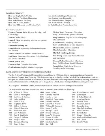 Emporia State University - 春季 2023 Commencement 第 2 页