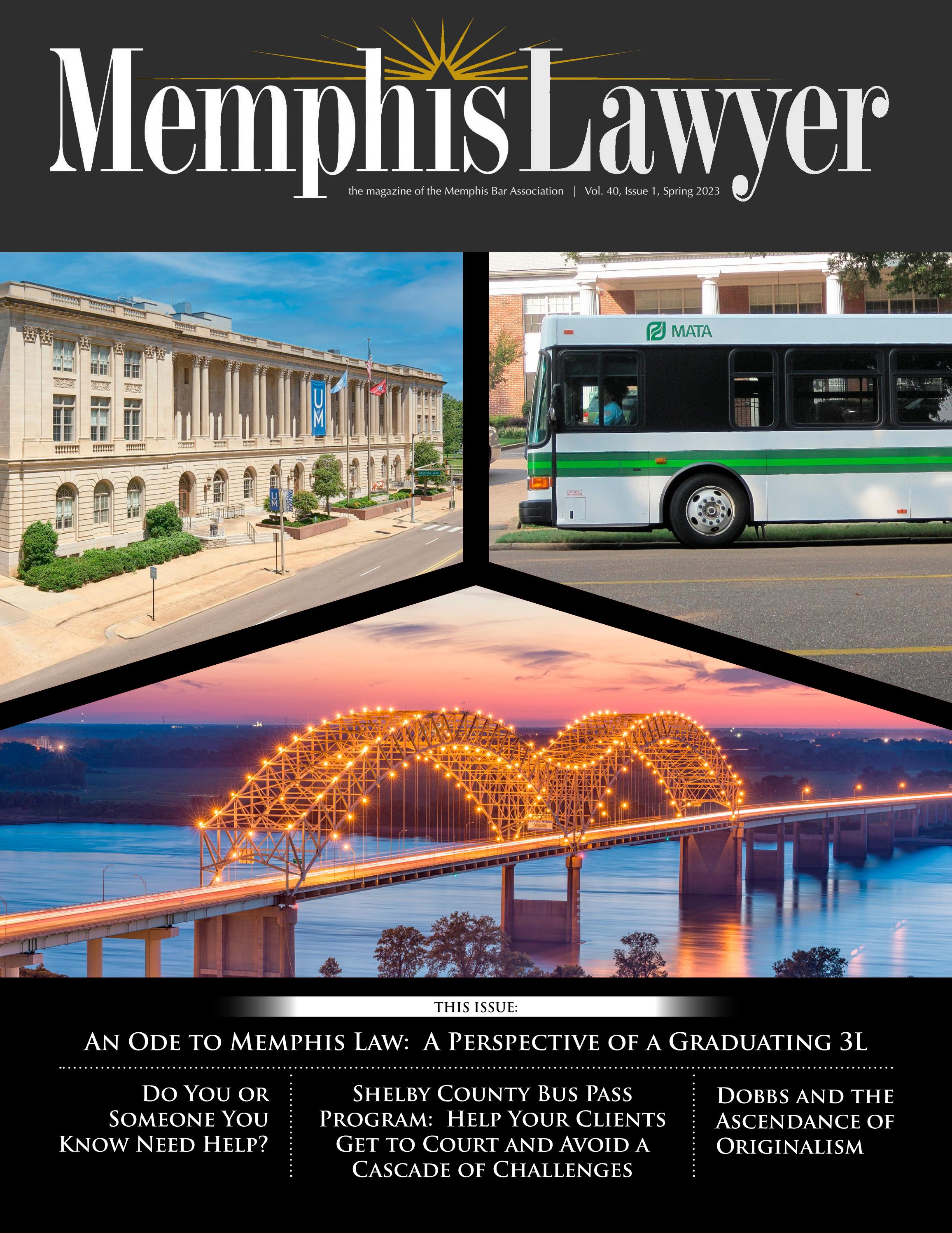 Memphis Lawyer 2023 Vol. 40 Issue 1 by Memphis Bar Association - Issuu