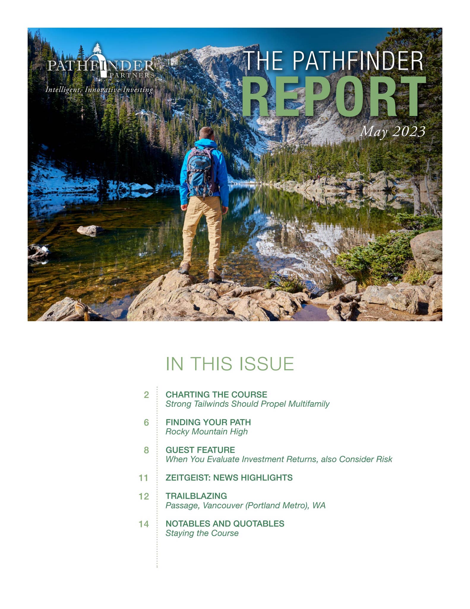 The Pathfinder Report - May 2023 by PathfinderPartnersLLC - Issuu