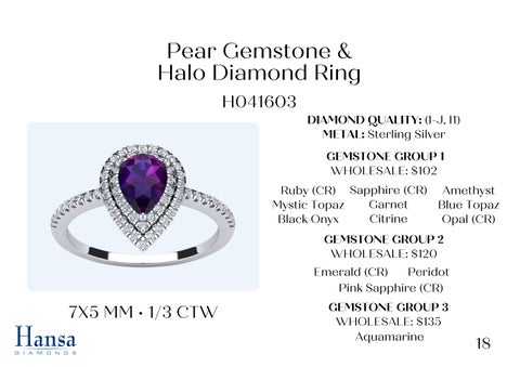 Gemstone × Diamond Rings × Necklaces In Sterling Silver 第 19 页