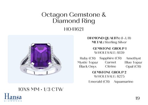 Gemstone × Diamond Rings × Necklaces In Sterling Silver 第 20 页