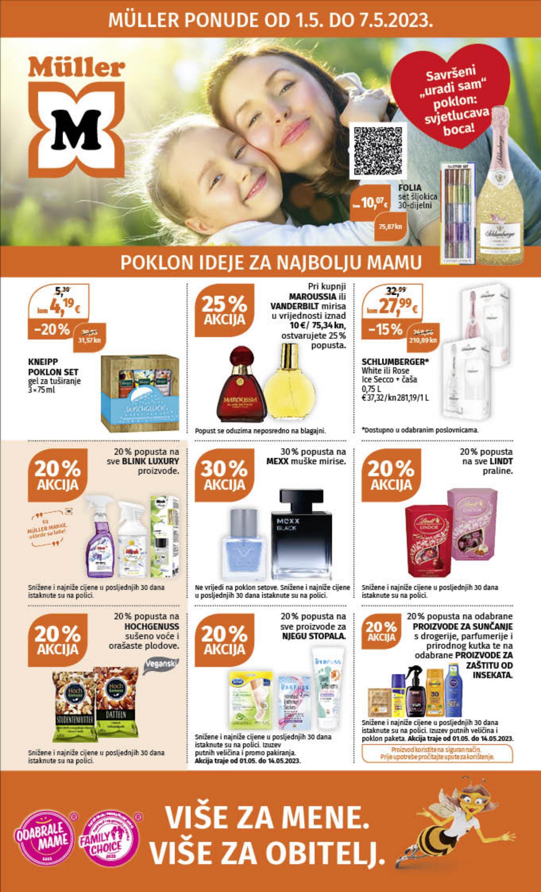  Muller katalog Drogerija od 01.-07.05.2023. by Catalog.hr - Issuu 