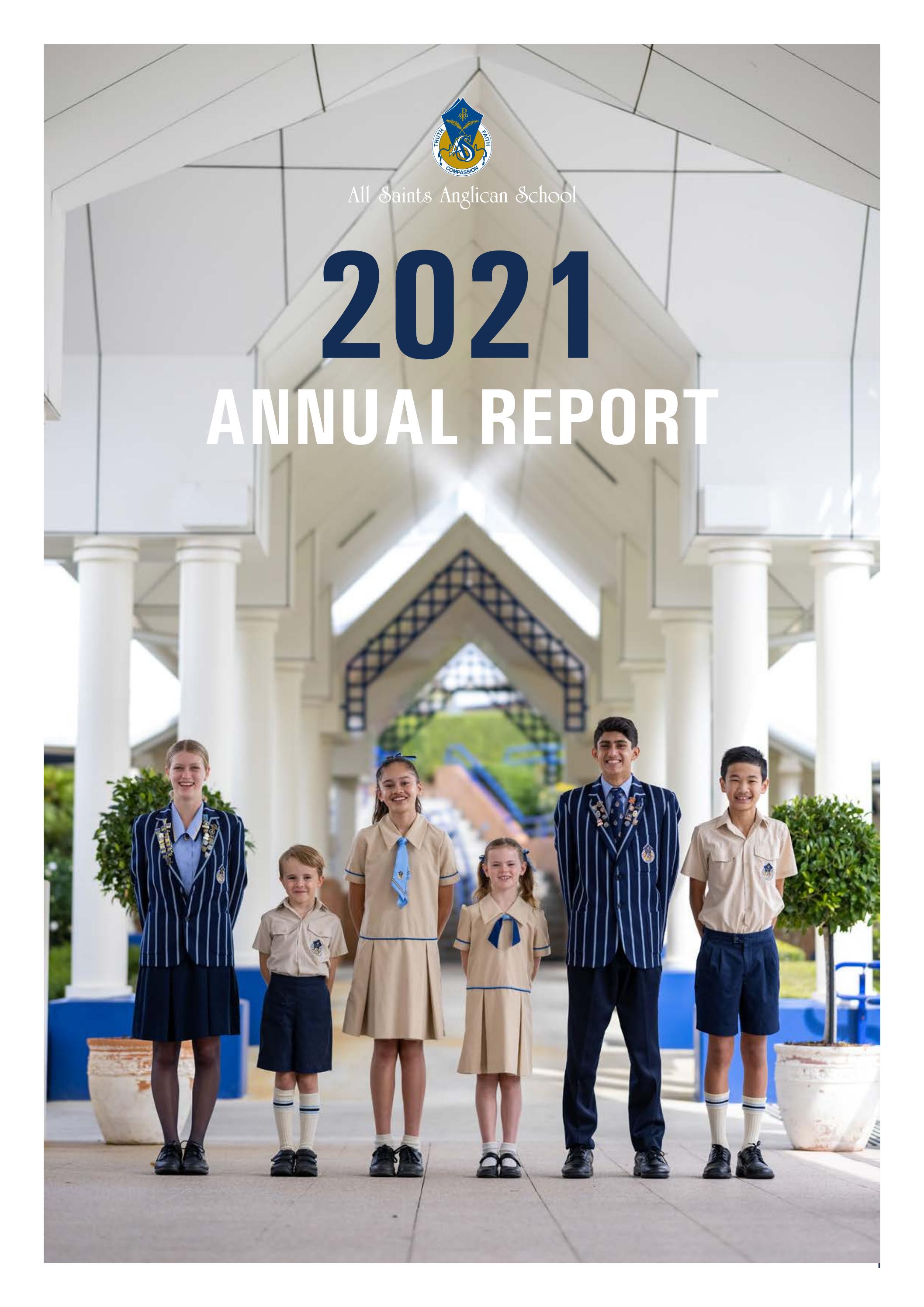 All Saints Anglican School Annual Report 2021 by All Saints Anglican ...