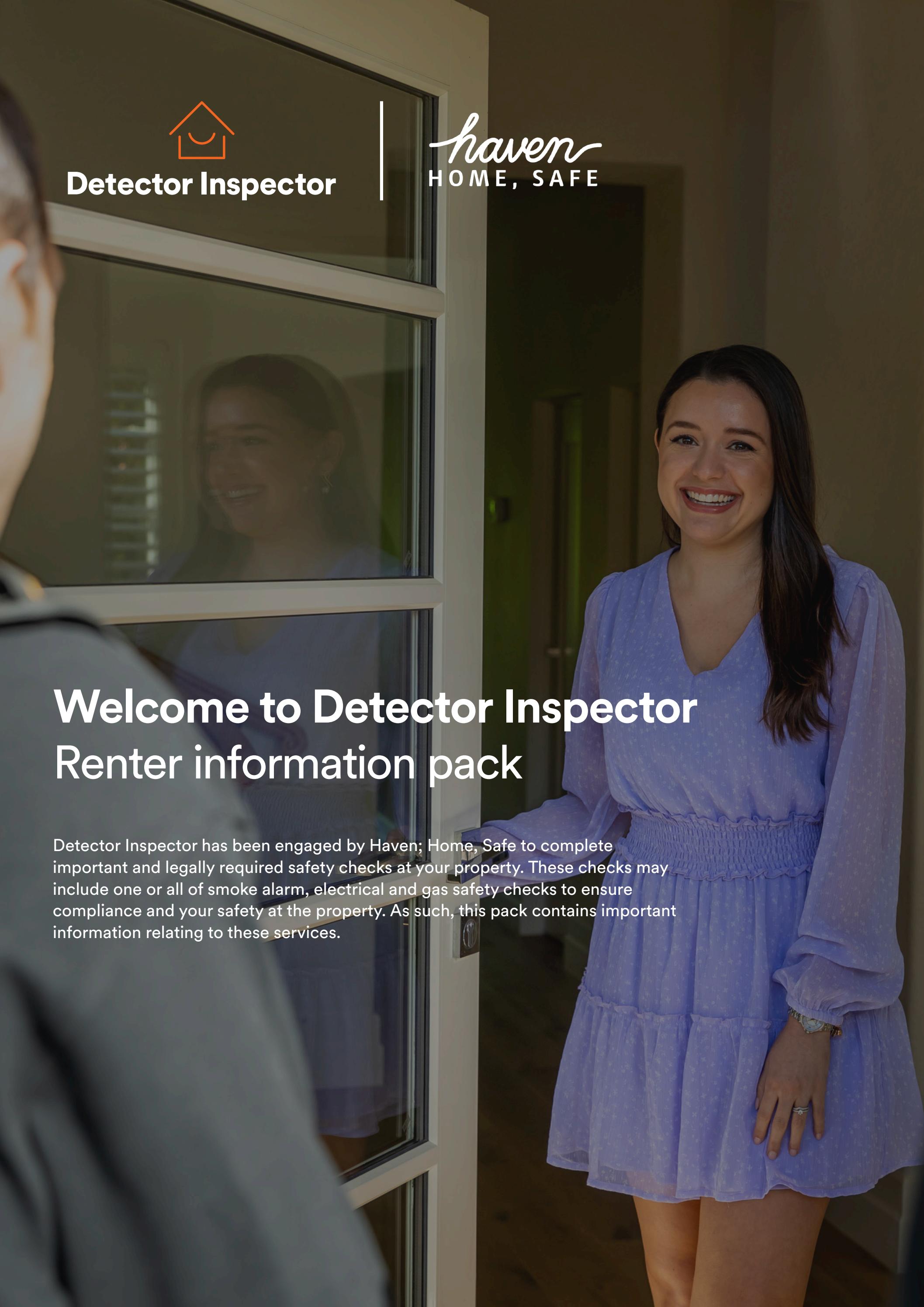Haven; Home, Safe renter information pack by Detector Inspector - Issuu
