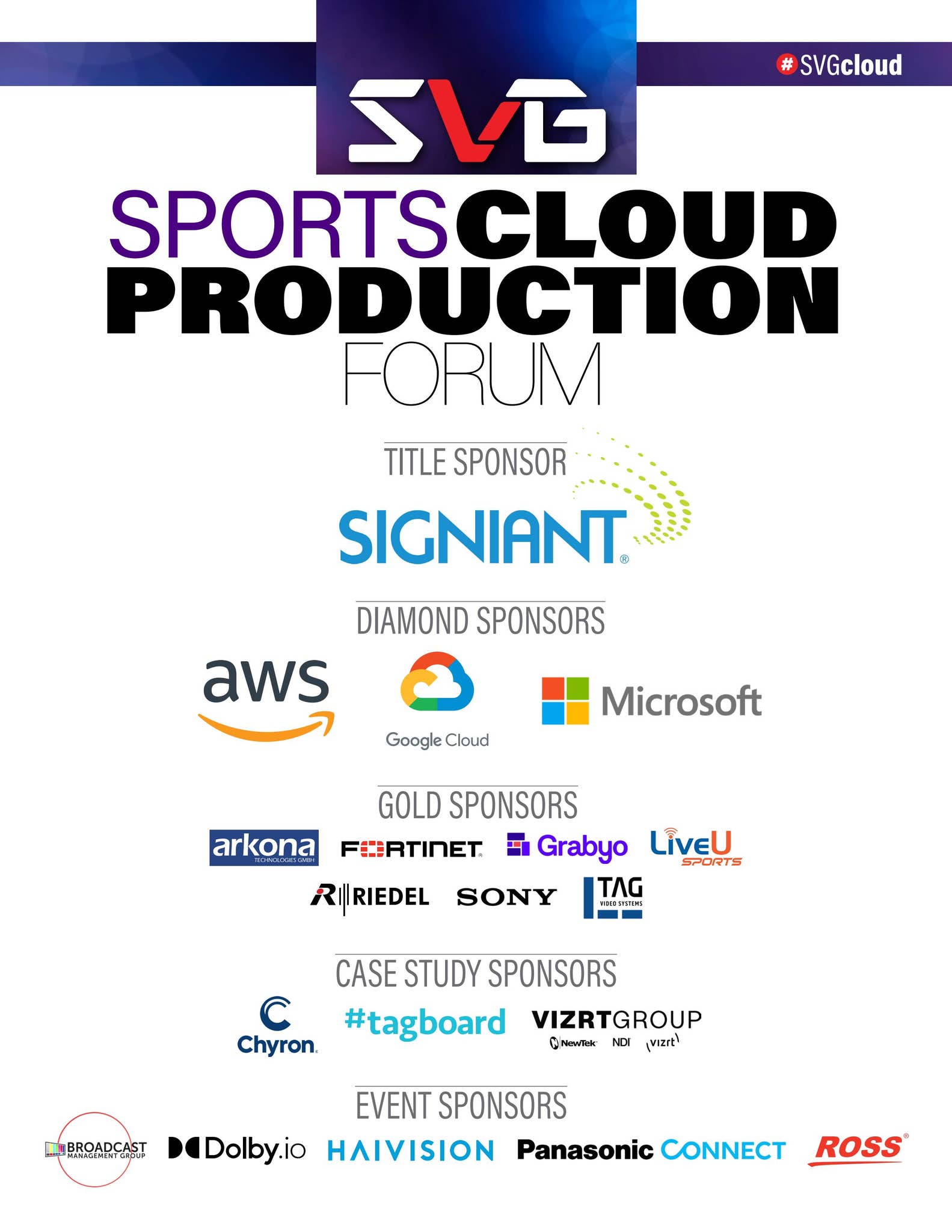 SVG Sports Cloud Production Forum by Sports Video Group - Issuu