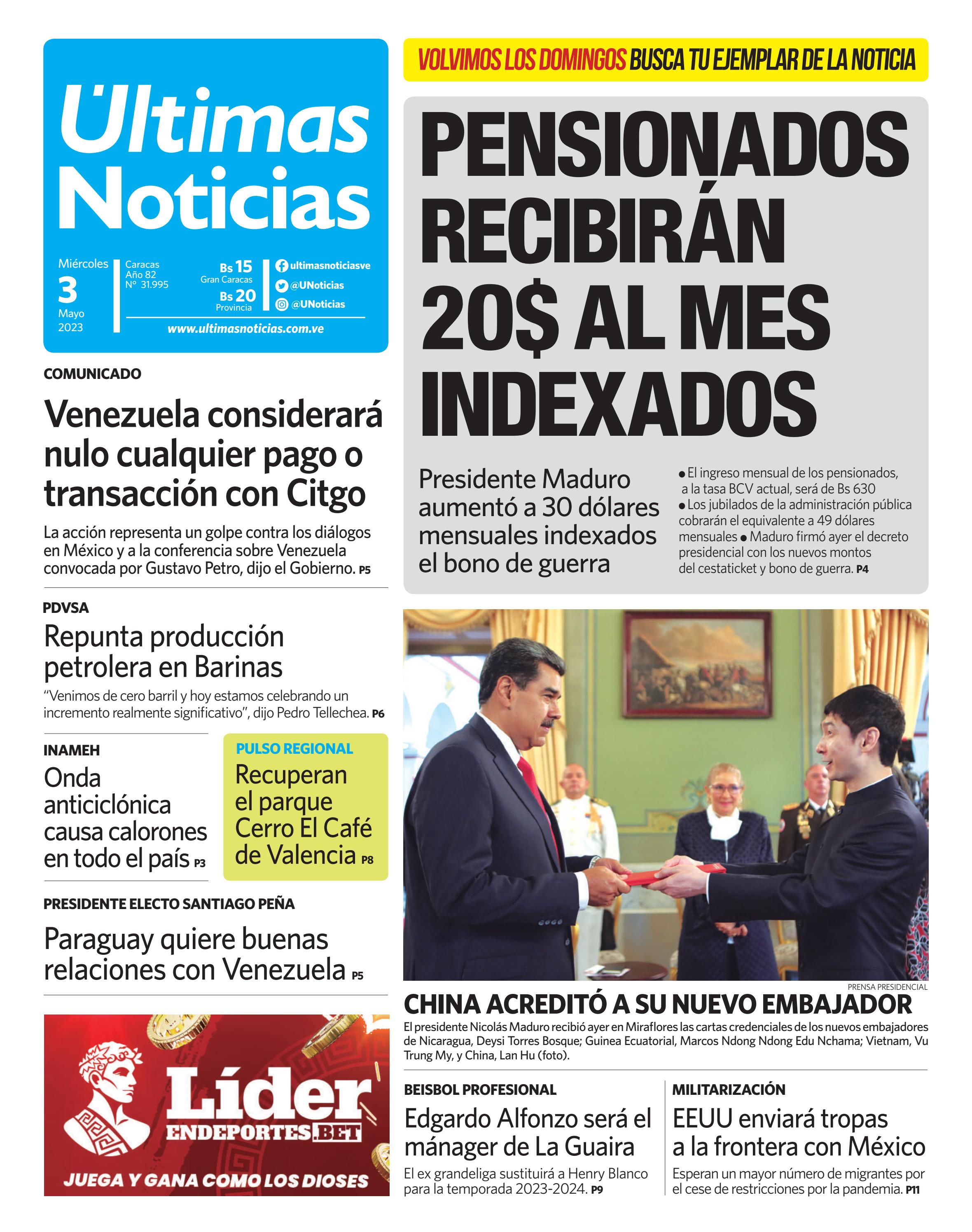 UN 030523 By ltimas Noticias Issuu