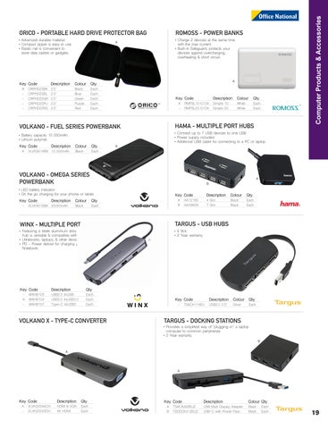 OfficeNationalAfrica 办公 Products 家具目录 | 版 25 | AtYourDoor 办公 National 第 19 页