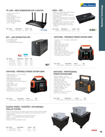OfficeNationalAfrica 办公 Products 家具目录 | 版 25 | PA 办公 National 第 15 页
