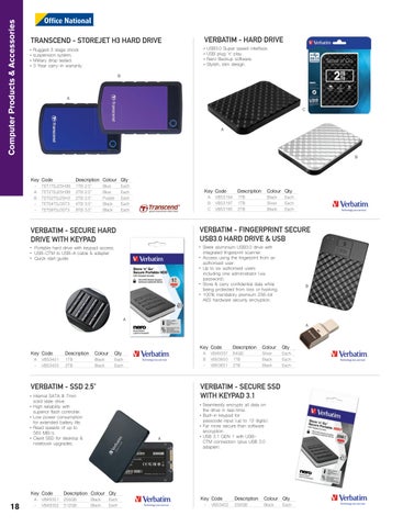 OfficeNationalAfrica 办公 Products 家具目录 | 版 25 | PA 办公 National 第 18 页