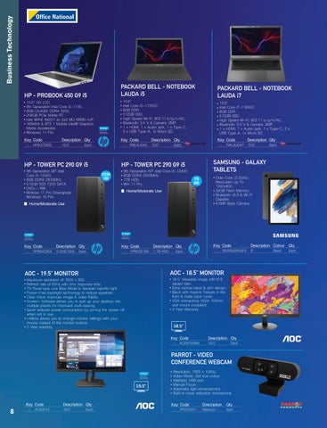 OfficeNationalAfrica 办公 Products 家具目录 | 版 25 | pdk 办公 National 第 8 页