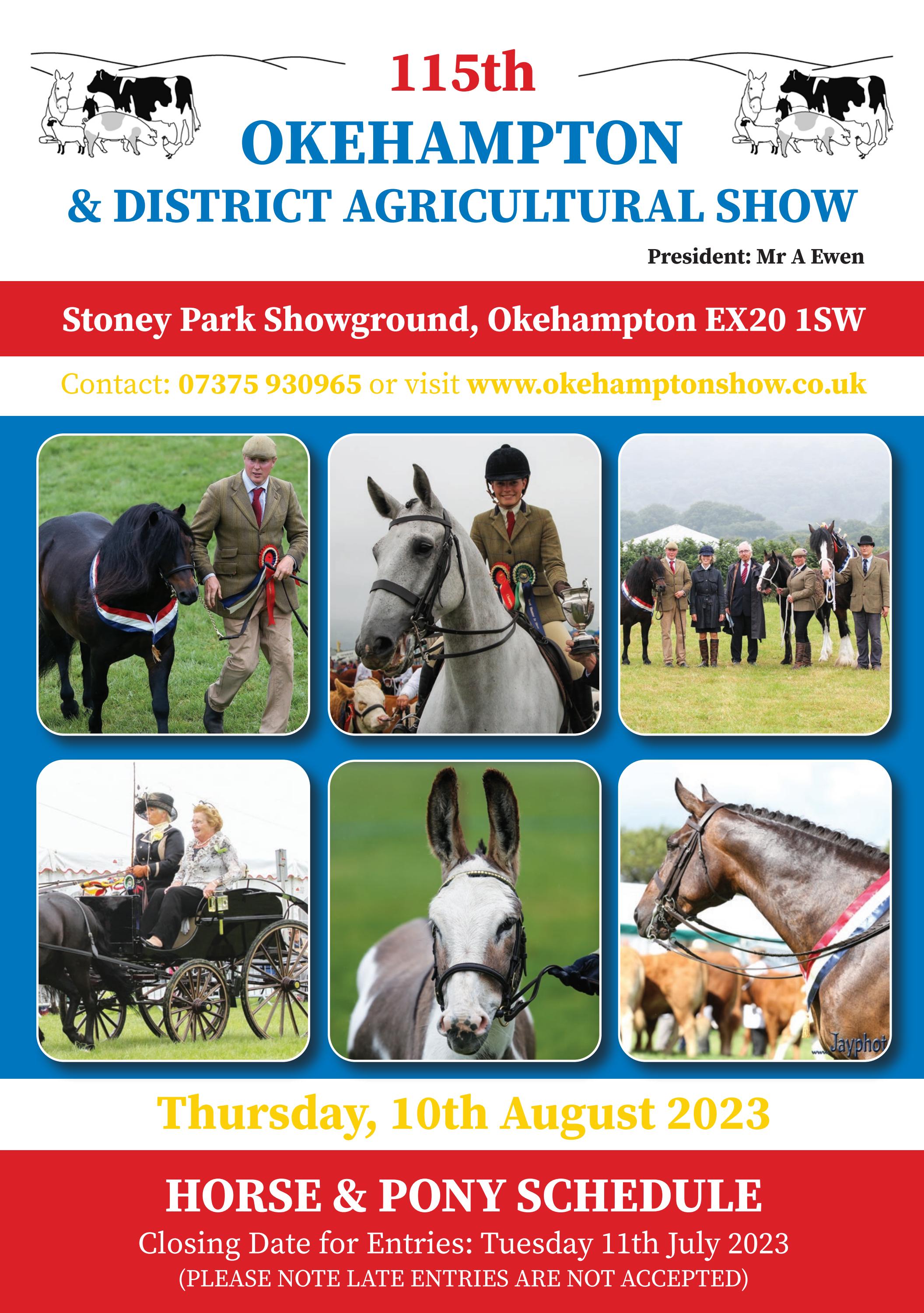 Okehampton Show Equine Schedule 2023 by GWPublishingLtd Issuu
