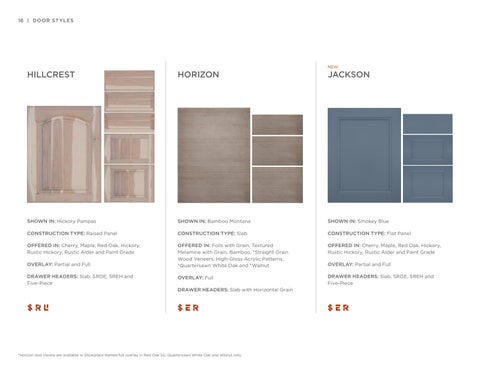 Styles, Woods × Finishes | featuring all lines 第 16 页