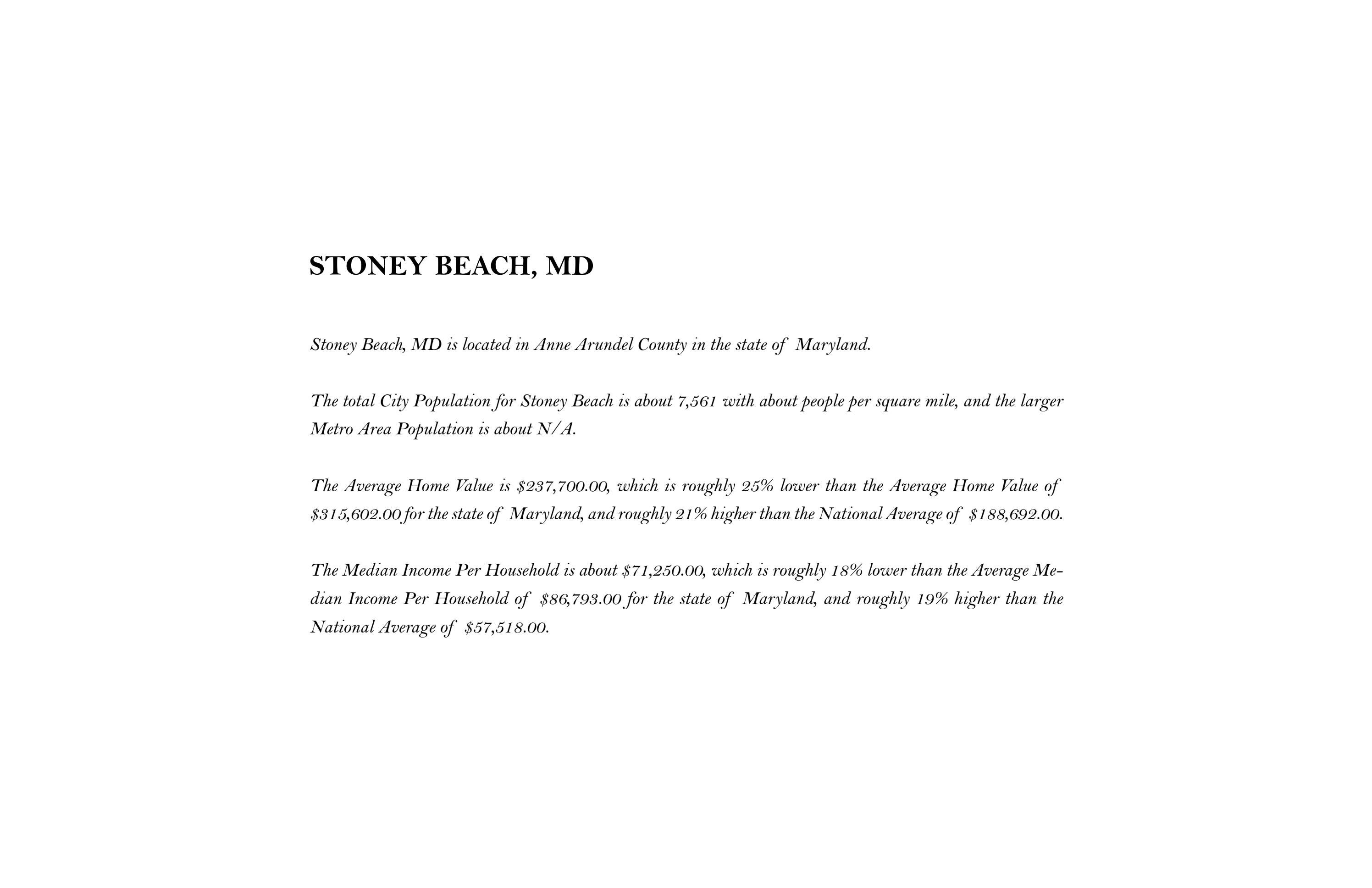 About Stoney Beach, MD by Jiaqi Zheng Issuu