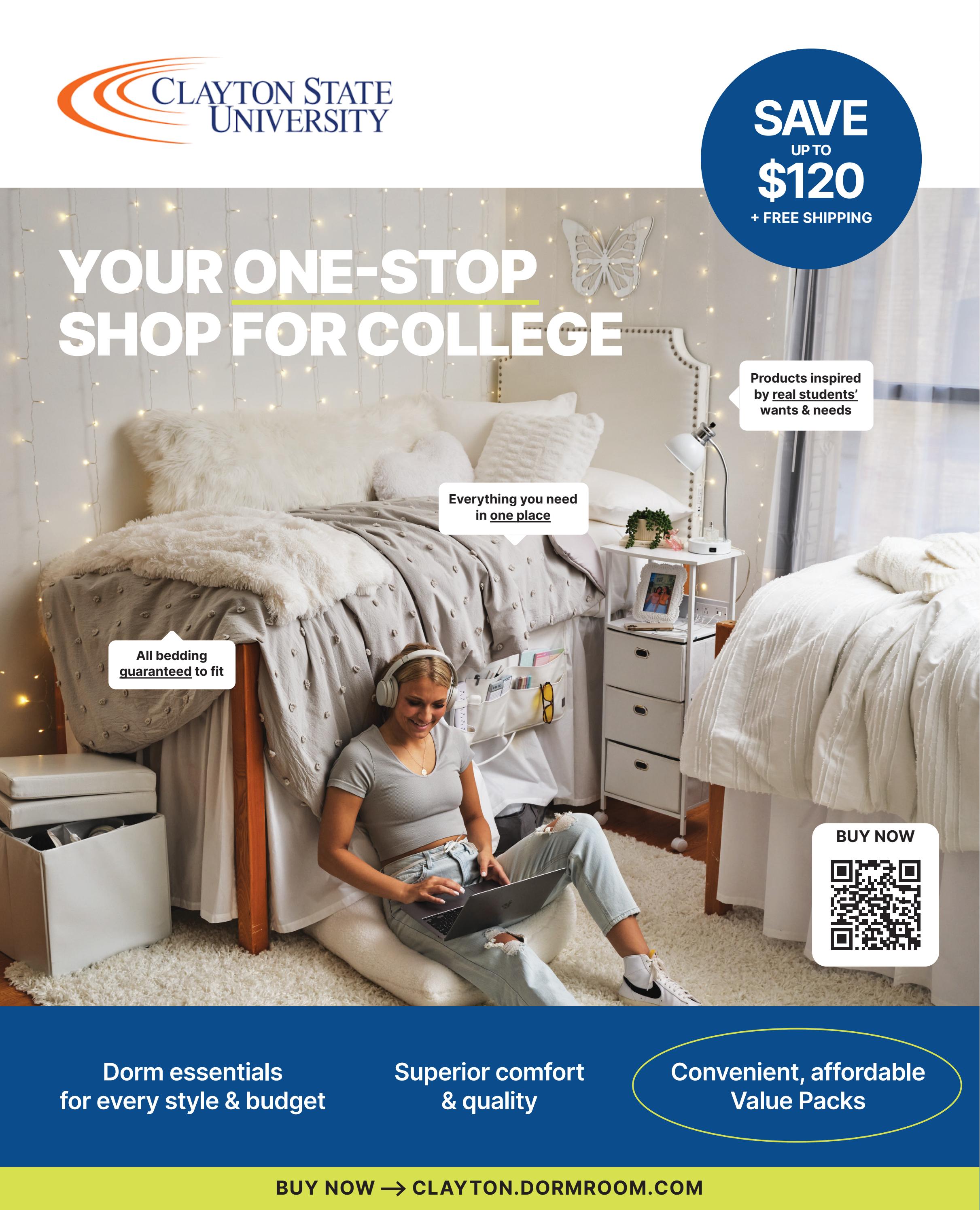 Clayton State University Dorm Essentials by Dormify Issuu