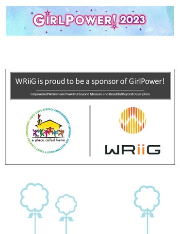 A Place Called 家居 's 2023 GirlPower! Program 第 21 页