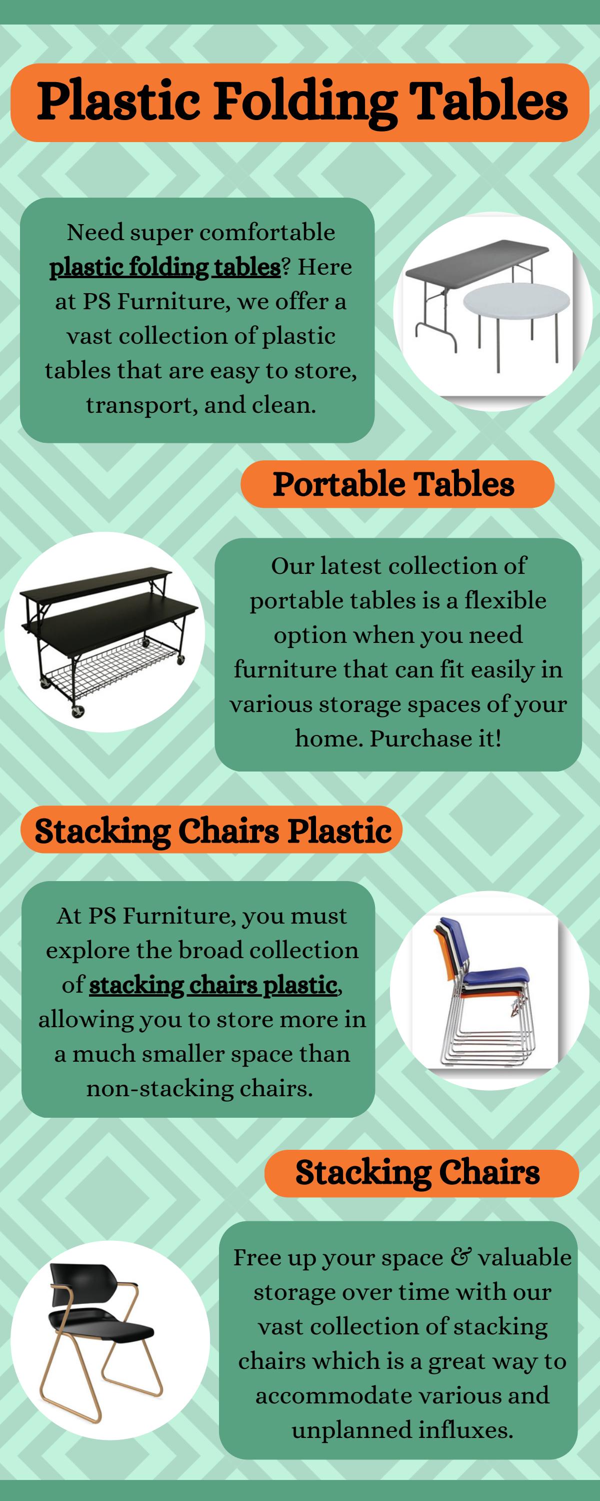 Plastic Folding Tables by PS Furniture Issuu