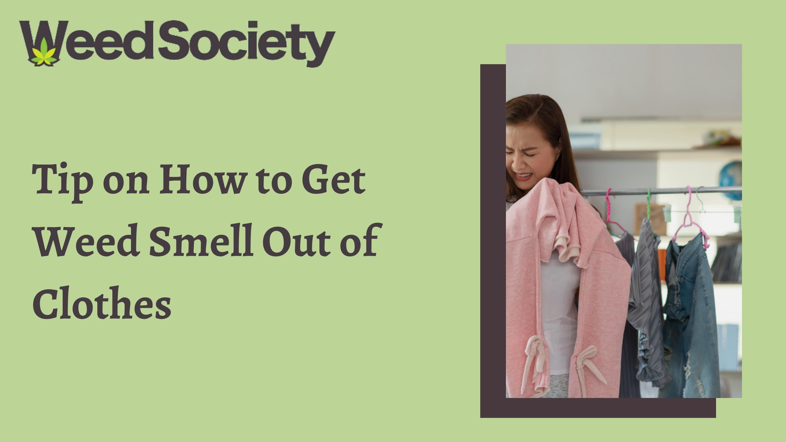 Tip on How to Get Weed Smell Out of Clothes by WeedSociety Issuu