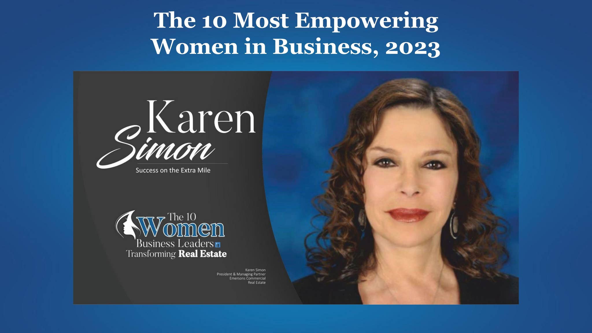 The 10 Most Empowering Women in Business, 2023 by Insights Success ...