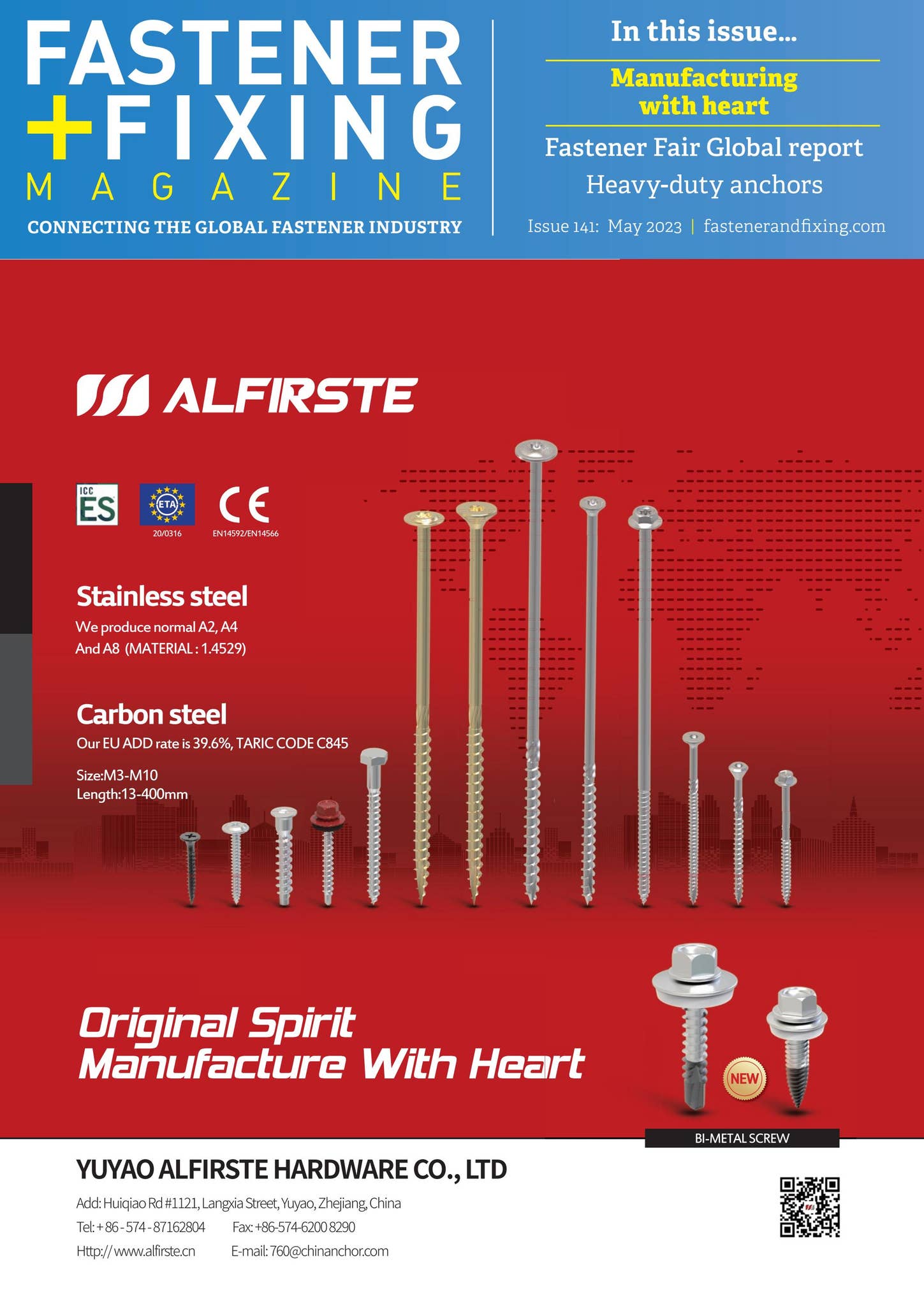 Fastener + Fixing Magazine #141 by Fastener + Fixing Magazine - Issuu